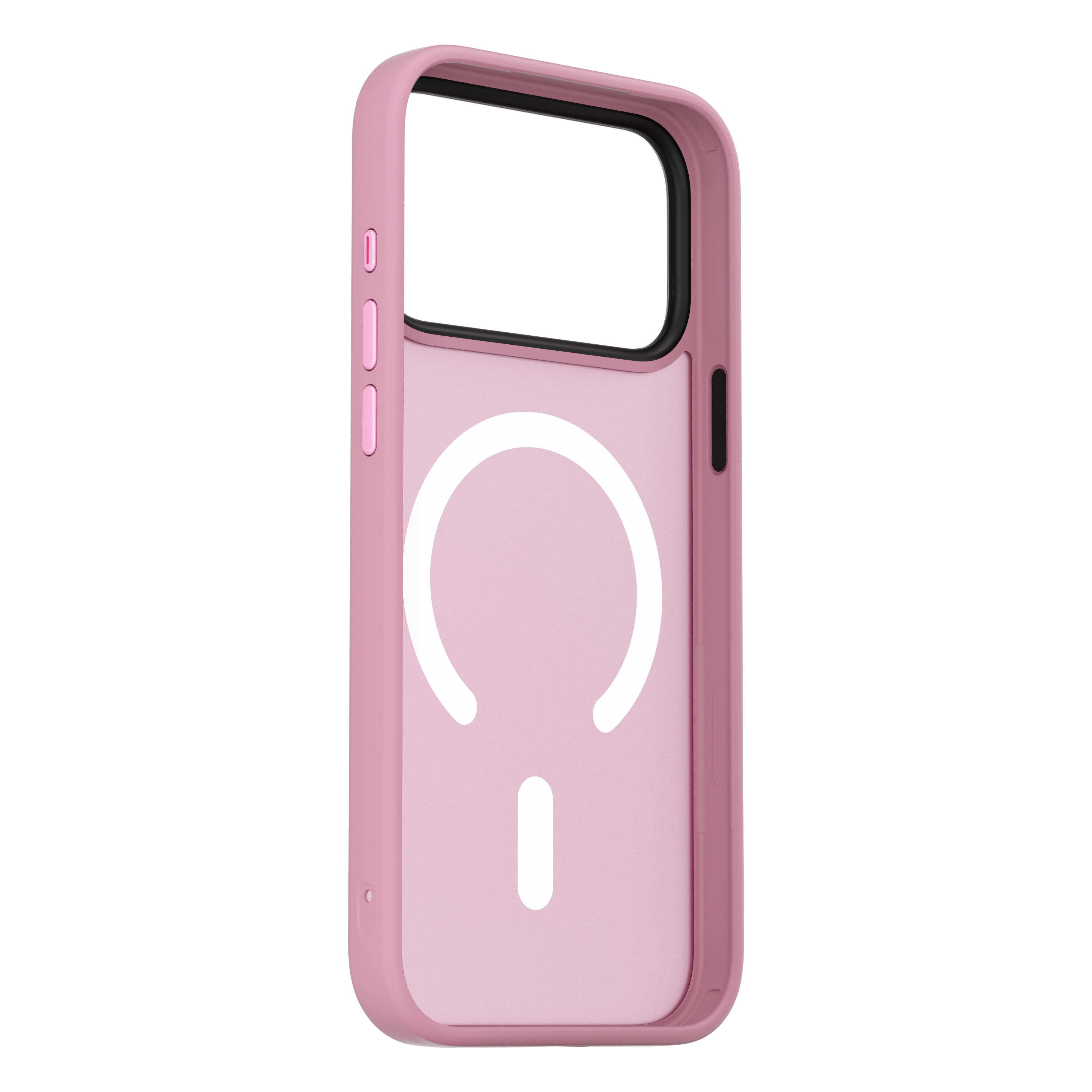 Husă de protecție NOA Mist Shield, compatibilă MagSafe, pentru iPhone 17 Pro Max, Roz