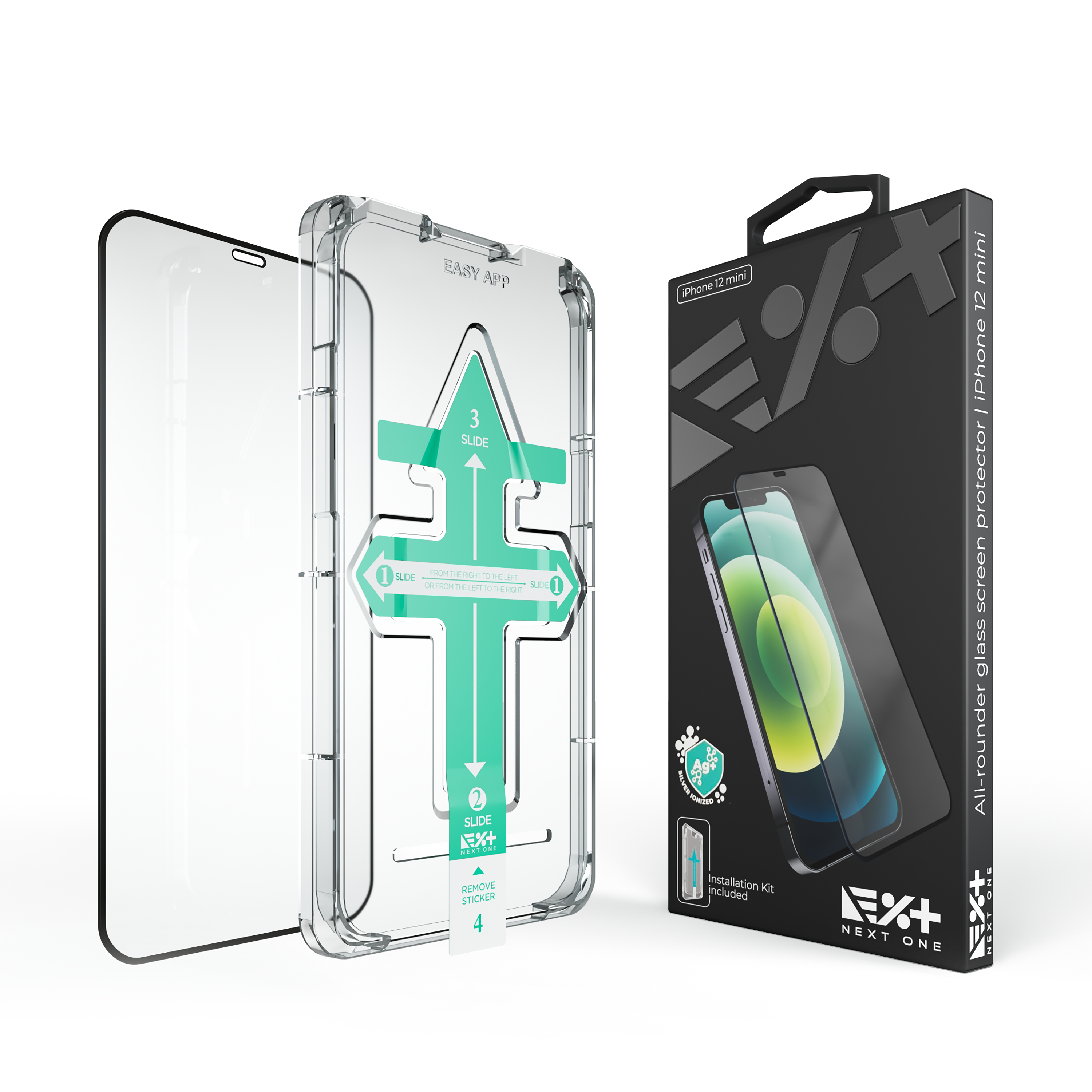 Folie din sticla NOA complet din sticla pentru iPhone 12 Mini