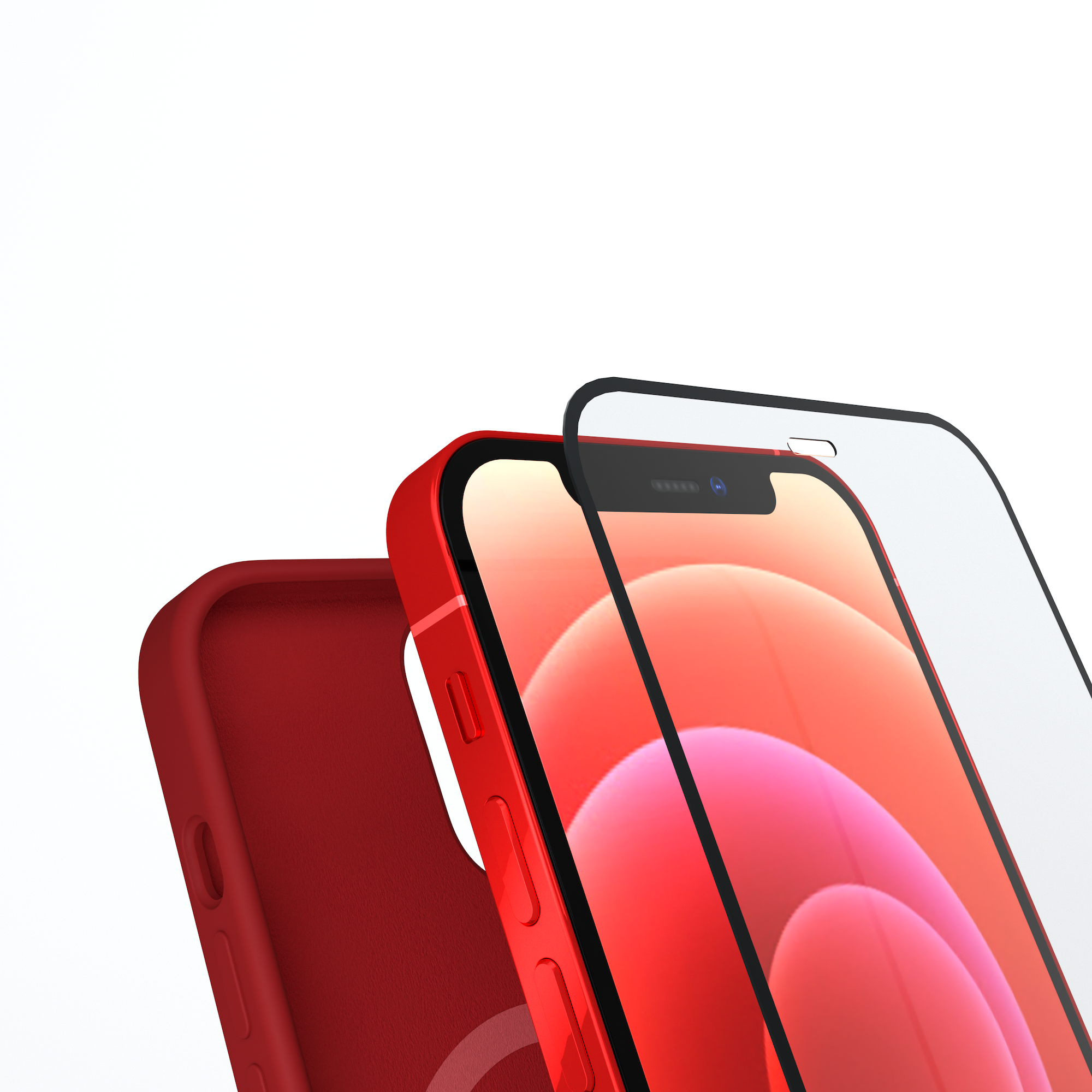 Folie din sticla NOA complet din sticla pentru iPhone 12 Mini