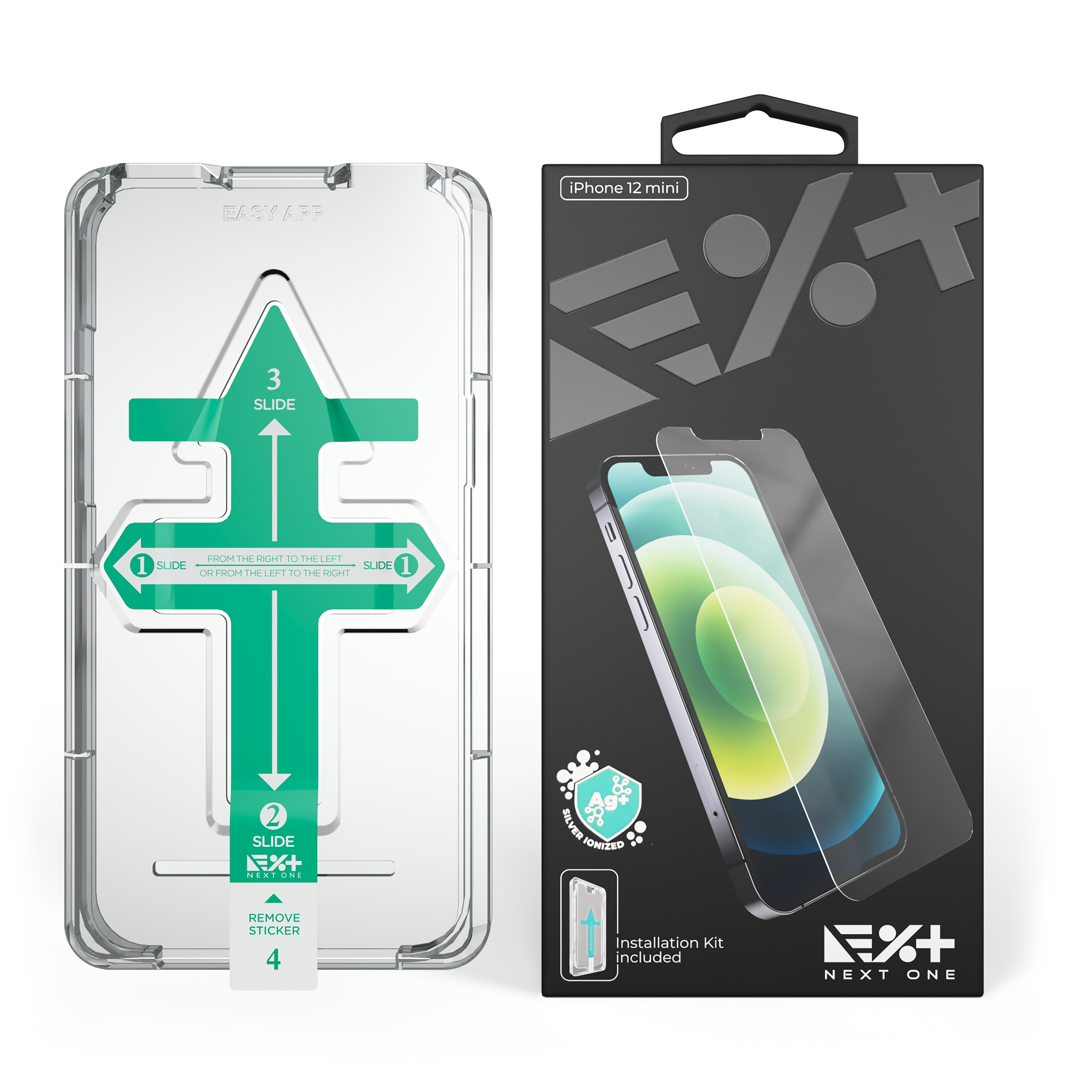 Protecție de ecran din sticlă securizată NOA pentru iPhone 12 Mini