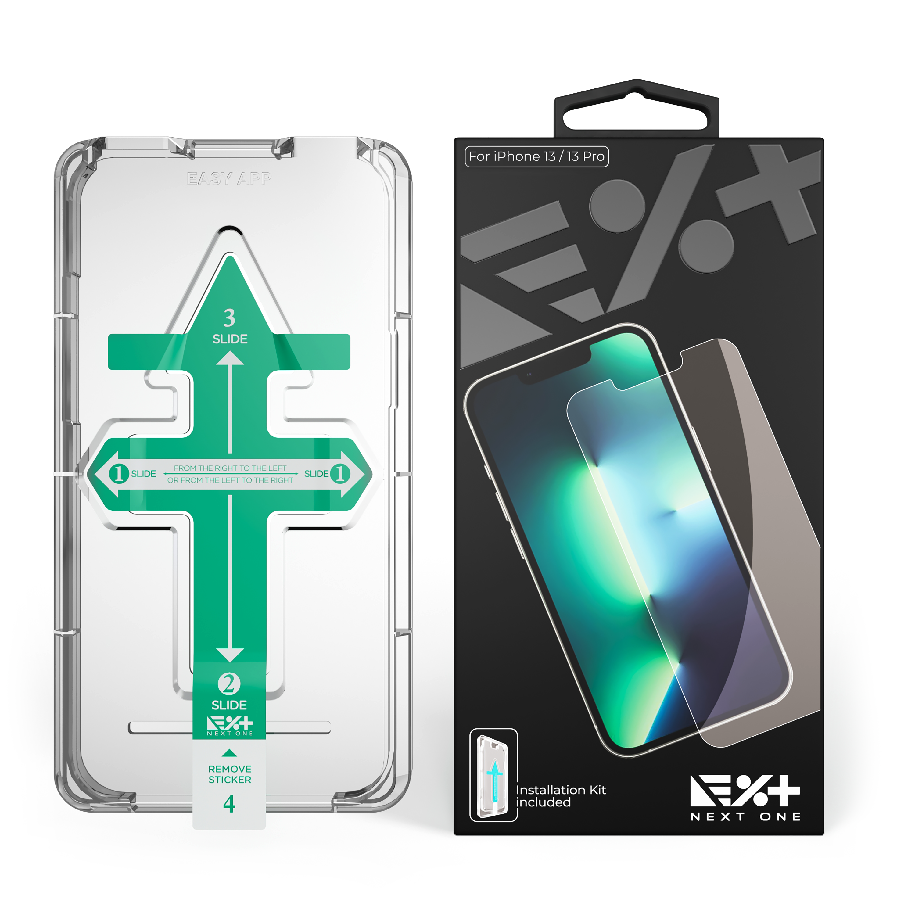 Folie de protectie din sticla securizata NOA pentru iPhone 13/13 Pro