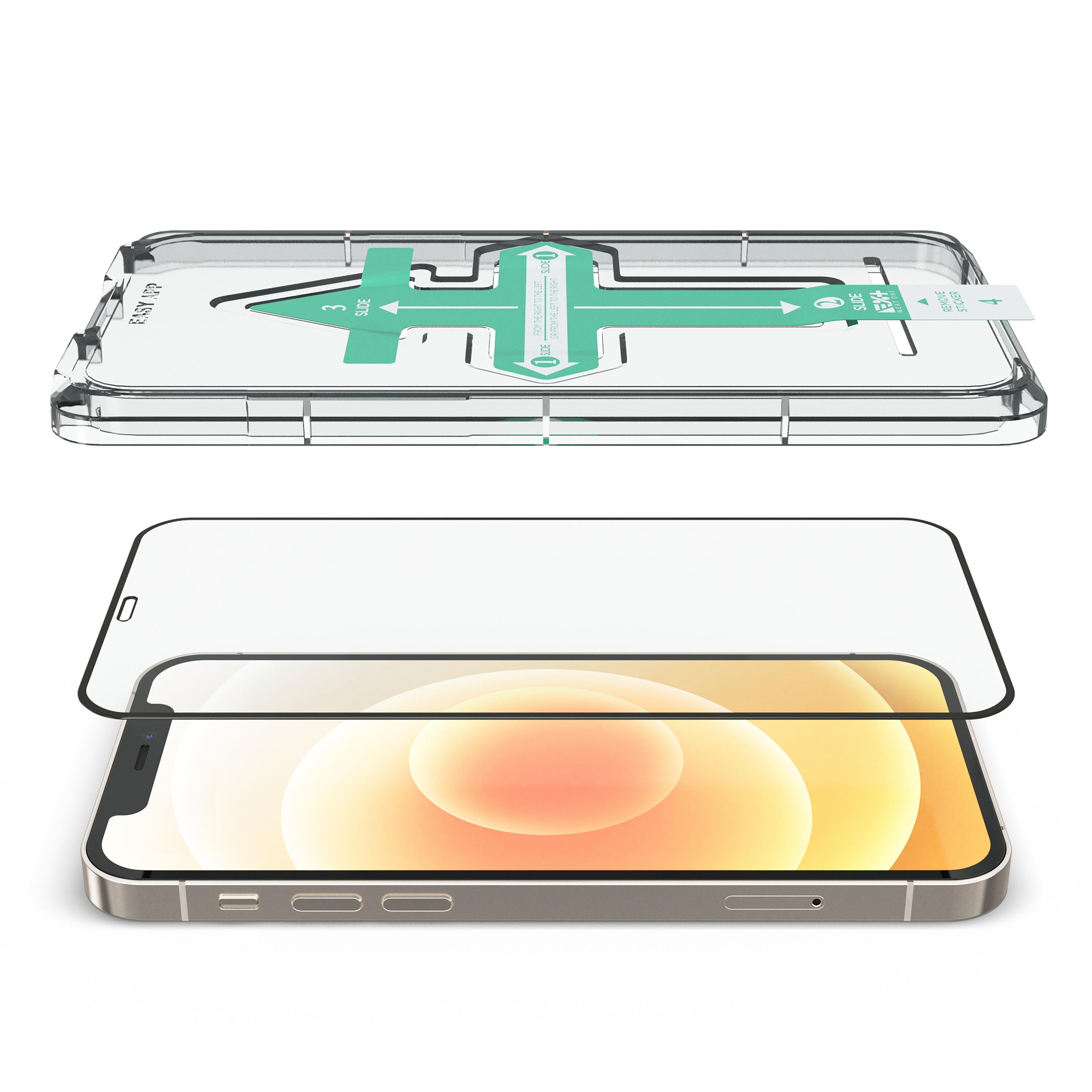Folie din sticla All-rounder NOA pentru iPhone 12 / 12 Pro
