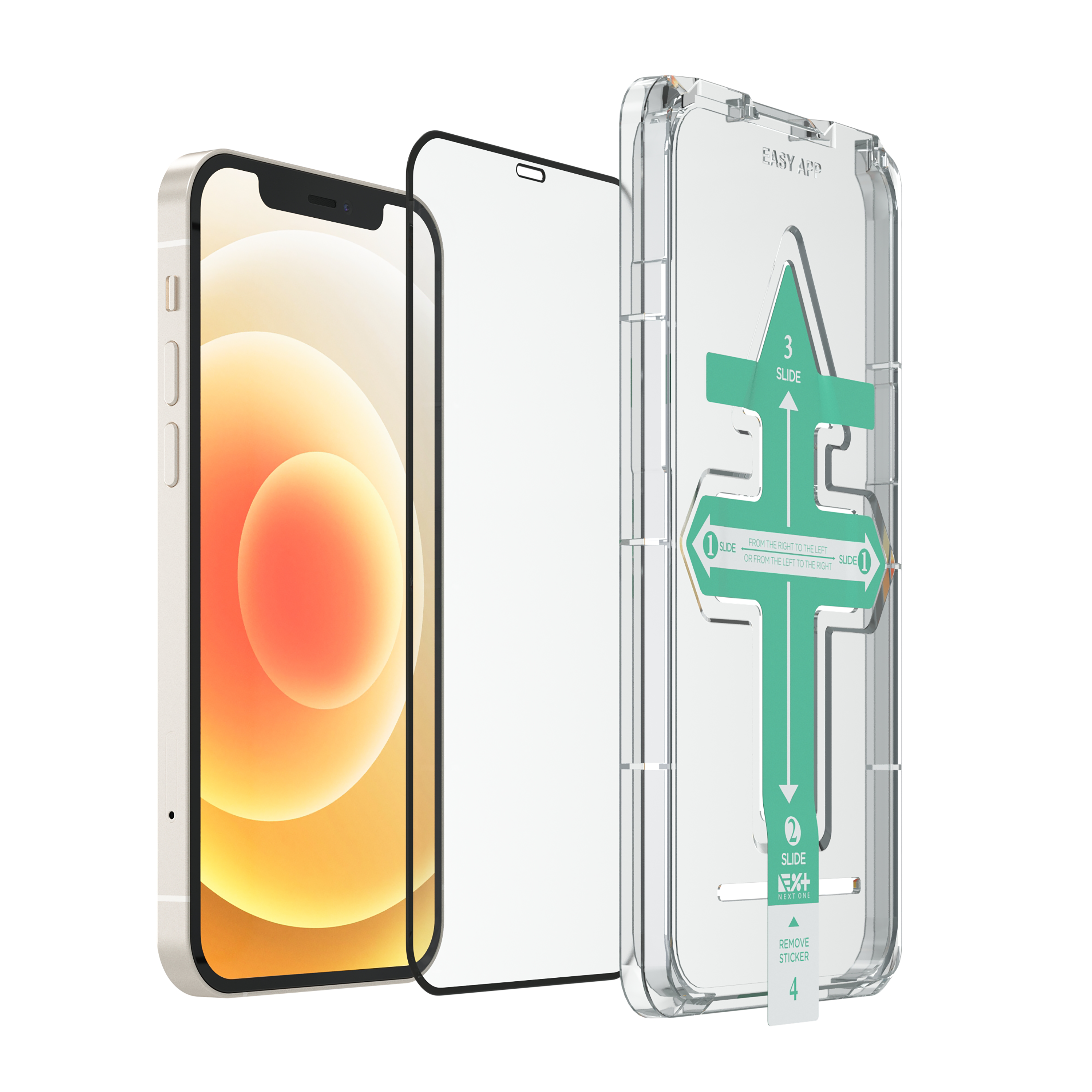Folie din sticla All-rounder NOA pentru iPhone 12 / 12 Pro