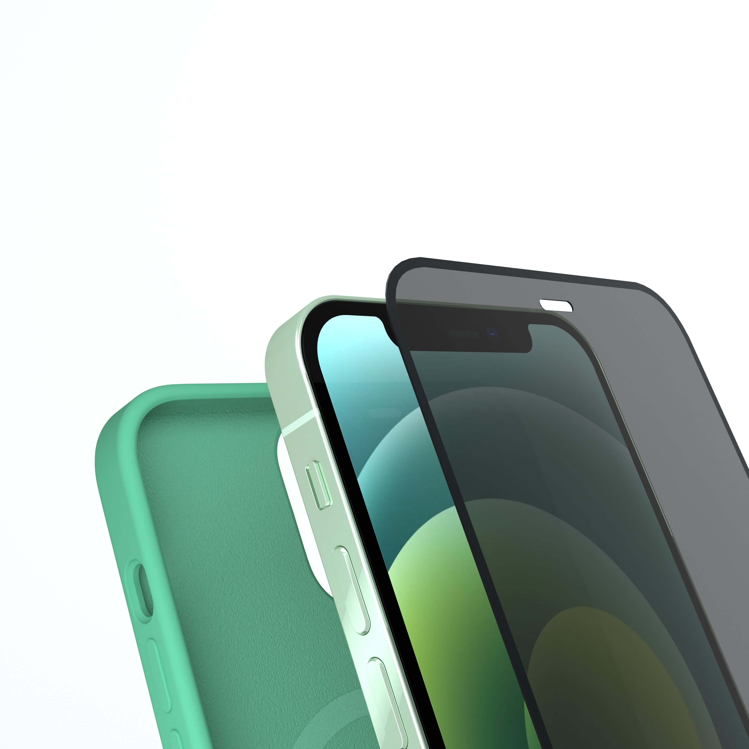 Folie de protecție pentru intimitate NOA Privacy Glass pentru iPhone 12/12 Pro