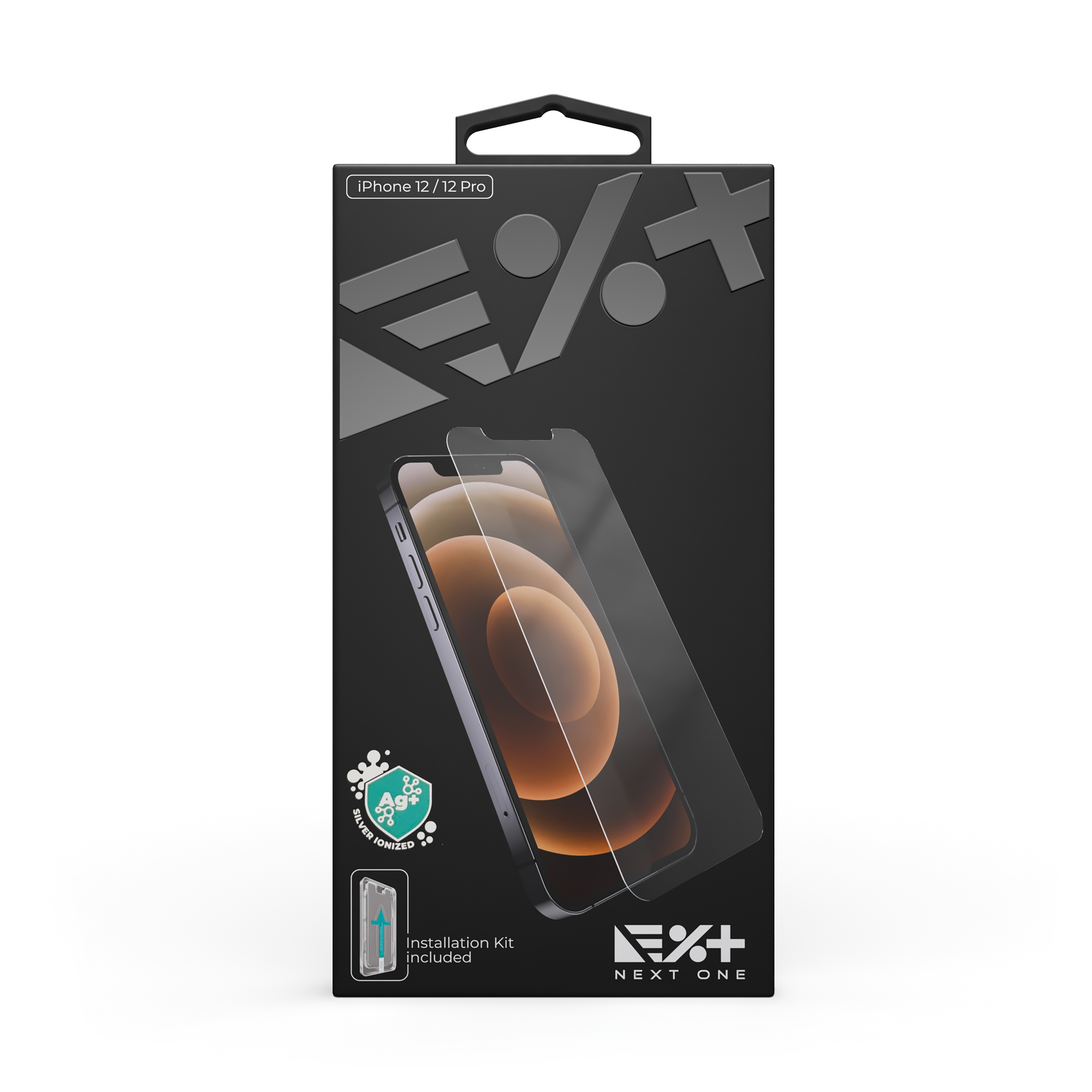 Folie de protecție din sticlă securizată NOA pentru iPhone 12/12 Pro