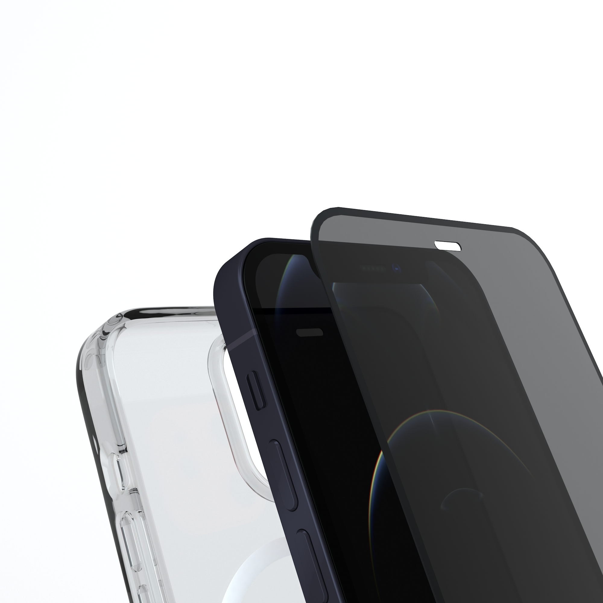 Folie de protecție pentru ecran NOA Privacy Glass pentru iPhone 12 Pro Max