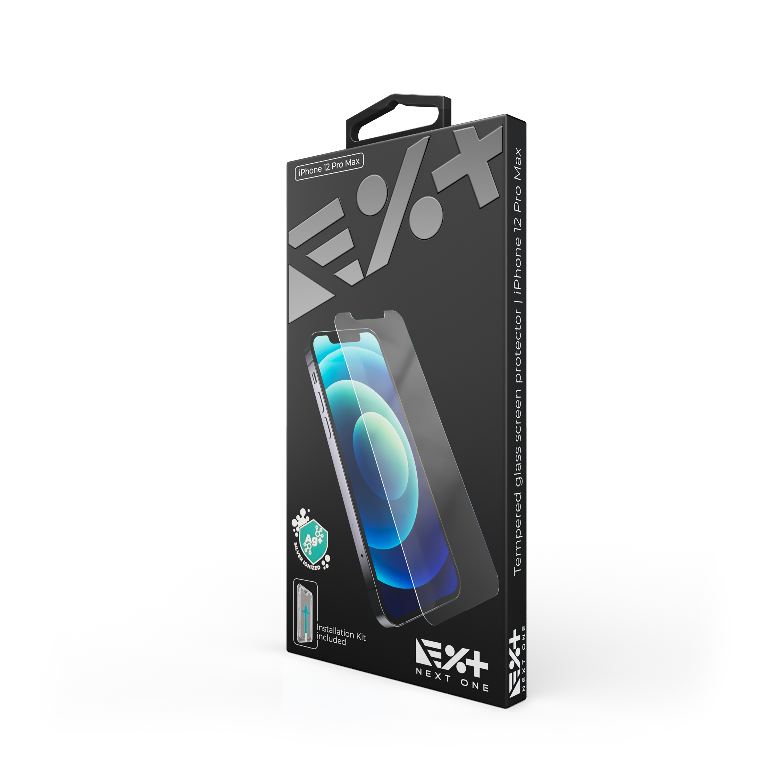 Folie de protecție din sticlă securizată NOA pentru iPhone 12 Pro Max