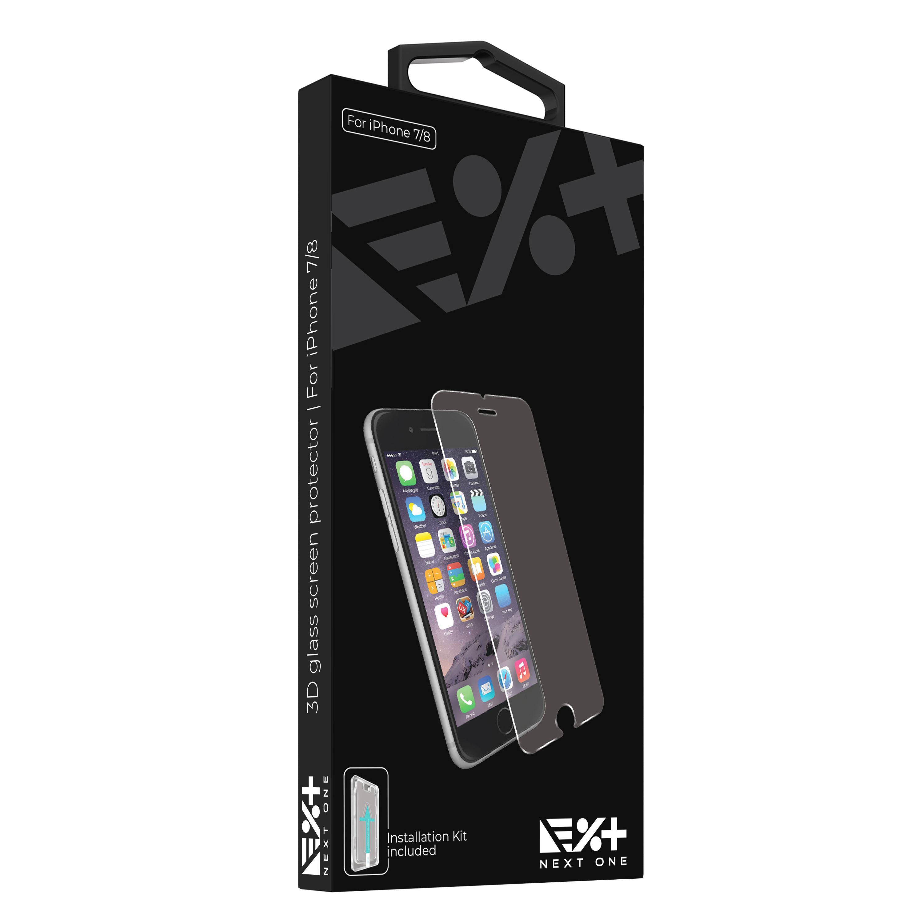 Folie de protecție din sticlă securizată NOA pentru iPhone 7/8