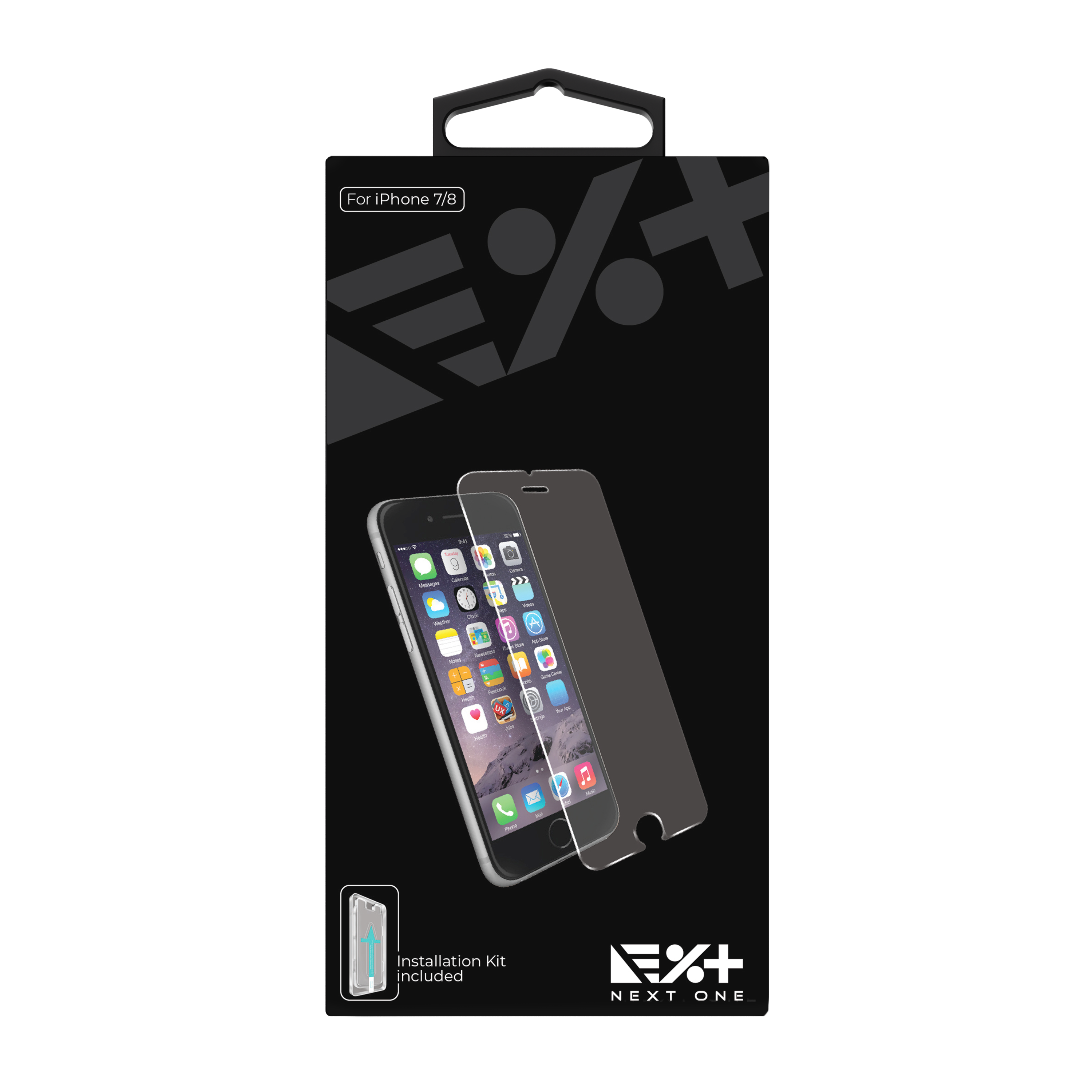 Folie de protecție din sticlă securizată NOA pentru iPhone 7/8
