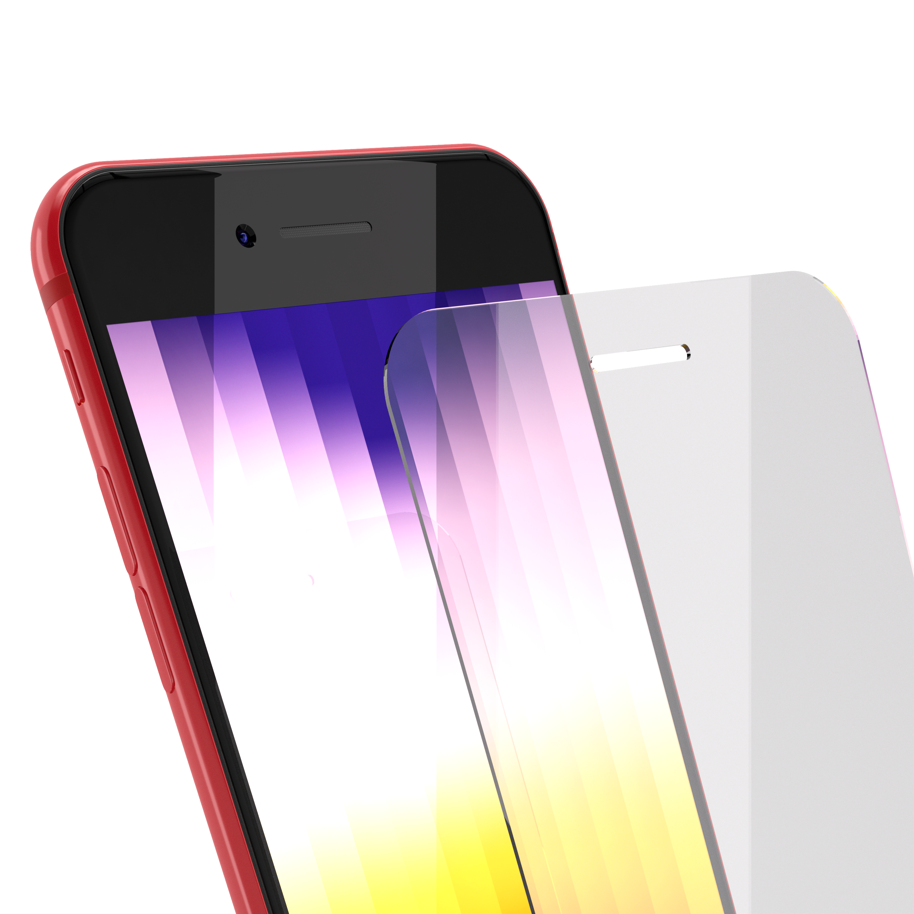 Folie de protecție din sticlă securizată NOA pentru iPhone 7 Plus / 8 Plus