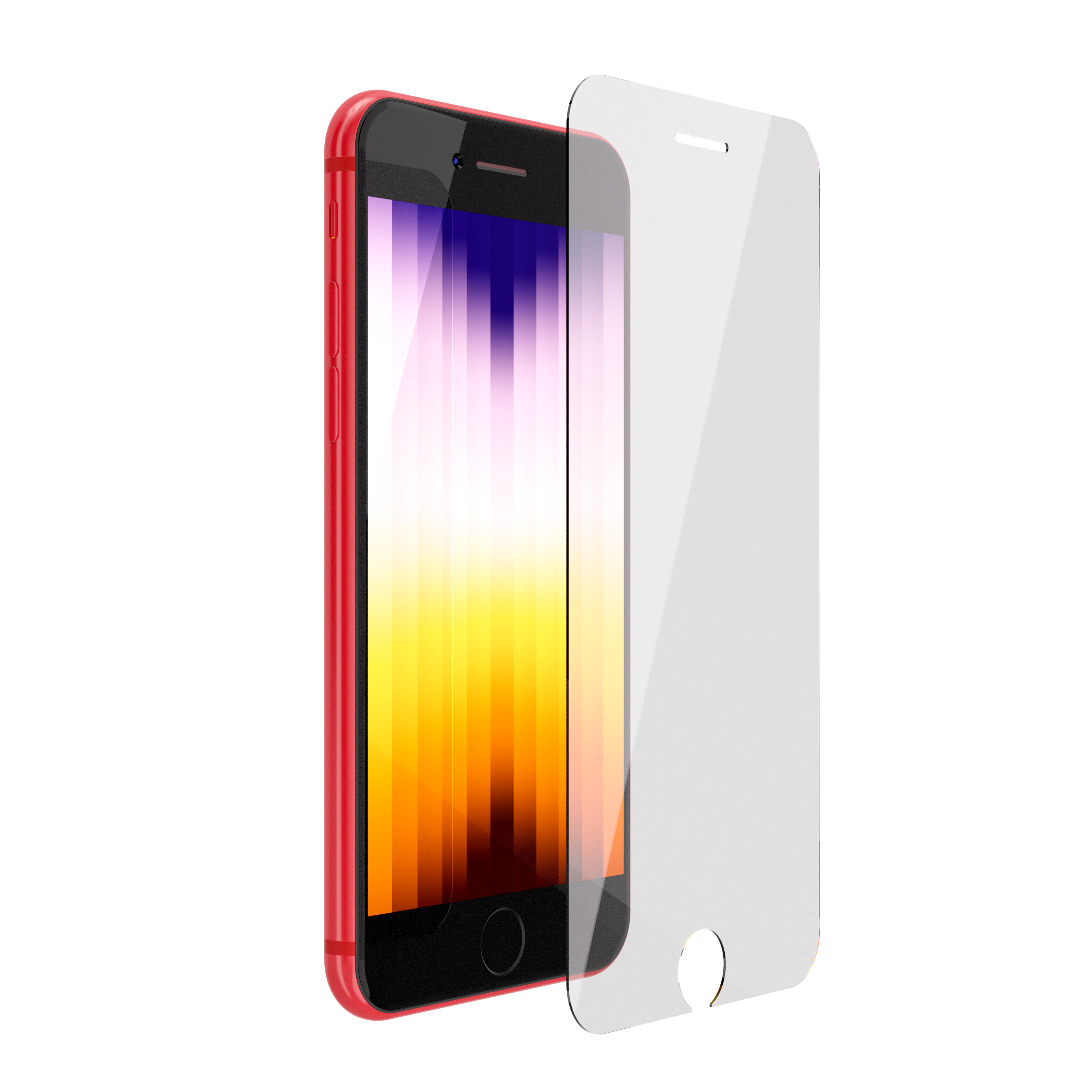 Folie din sticla 3D NOA pentru iPhone 7 Plus / 8 Plus