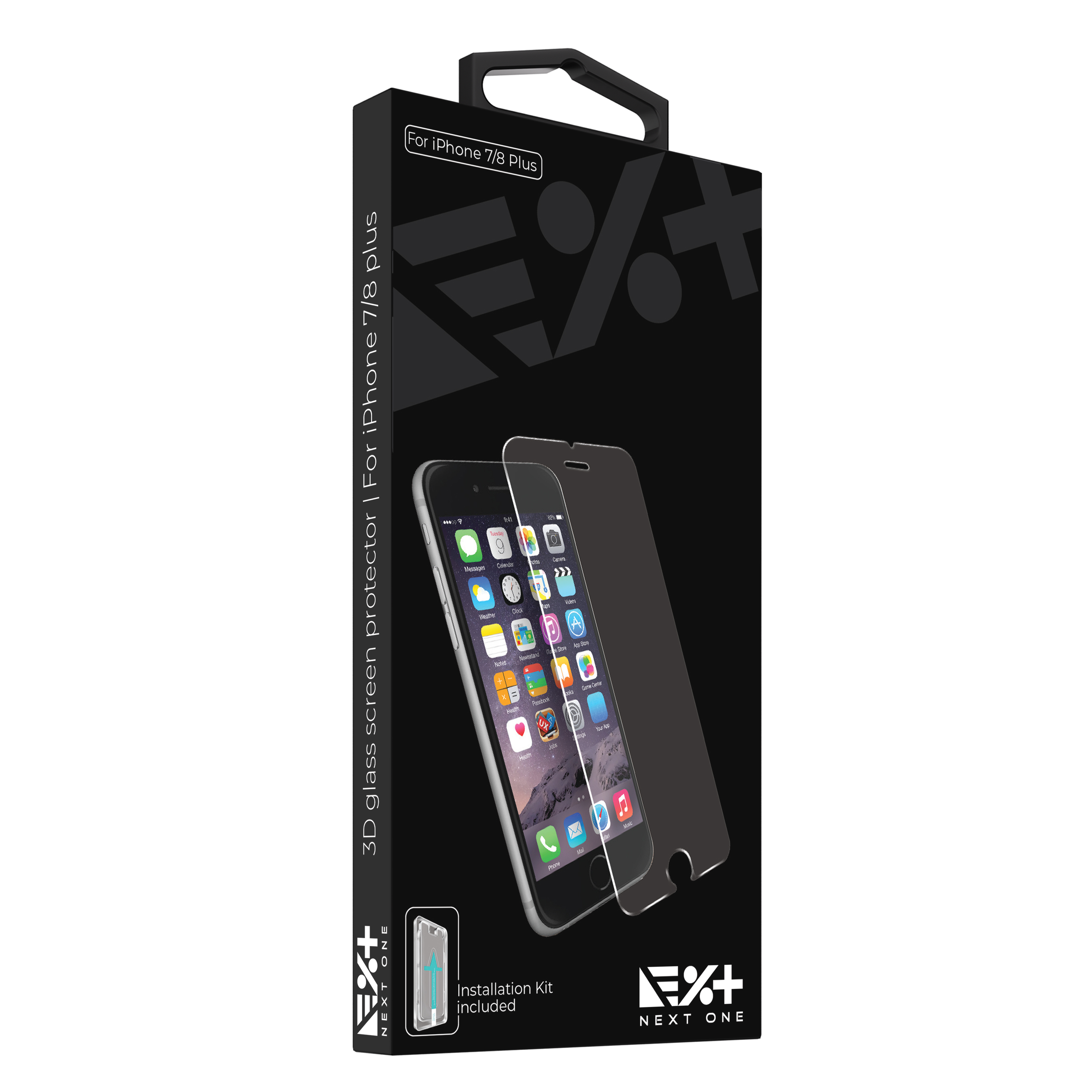 Folie de protecție din sticlă securizată NOA pentru iPhone 7 Plus / 8 Plus