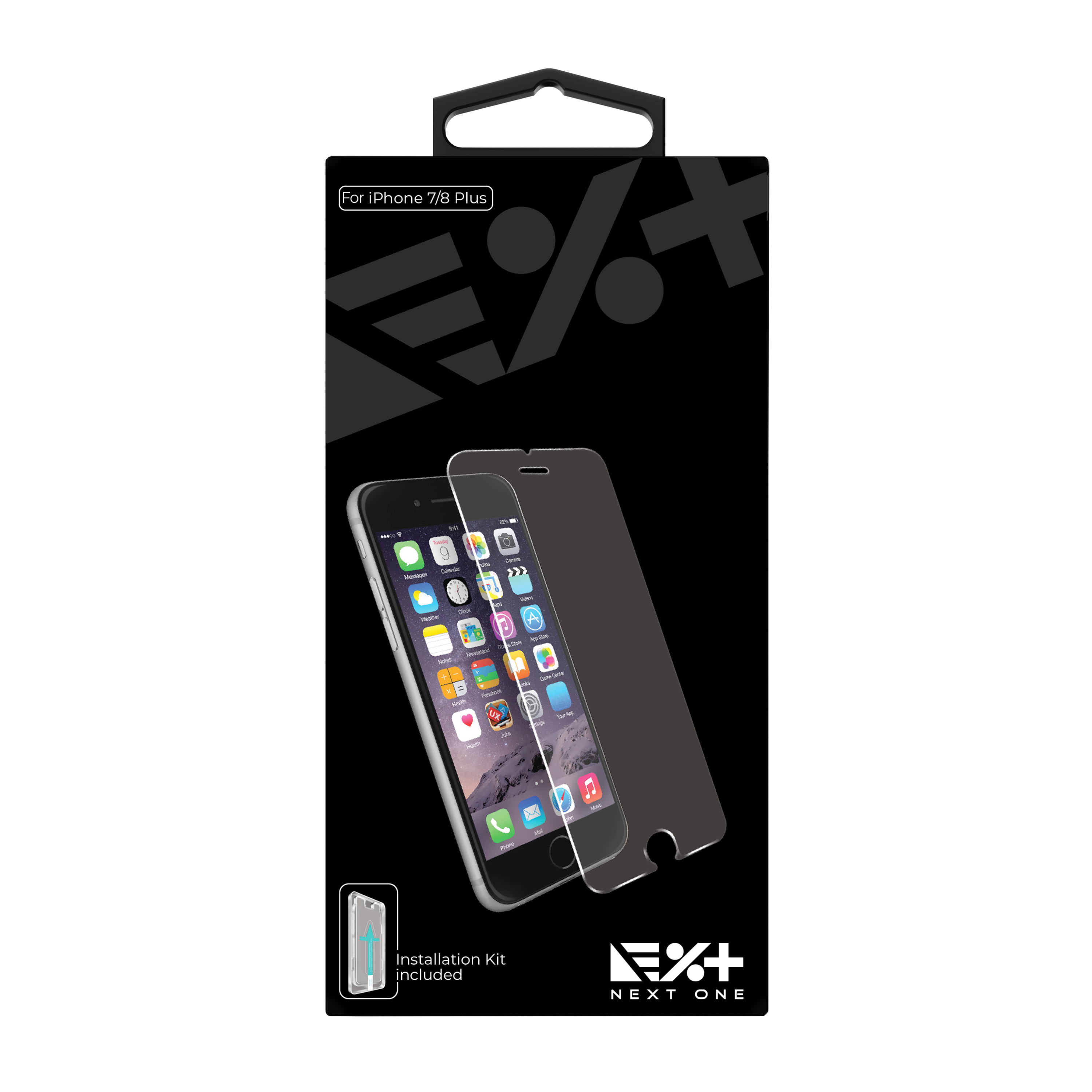 Folie de protecție din sticlă securizată NOA pentru iPhone 7 Plus / 8 Plus