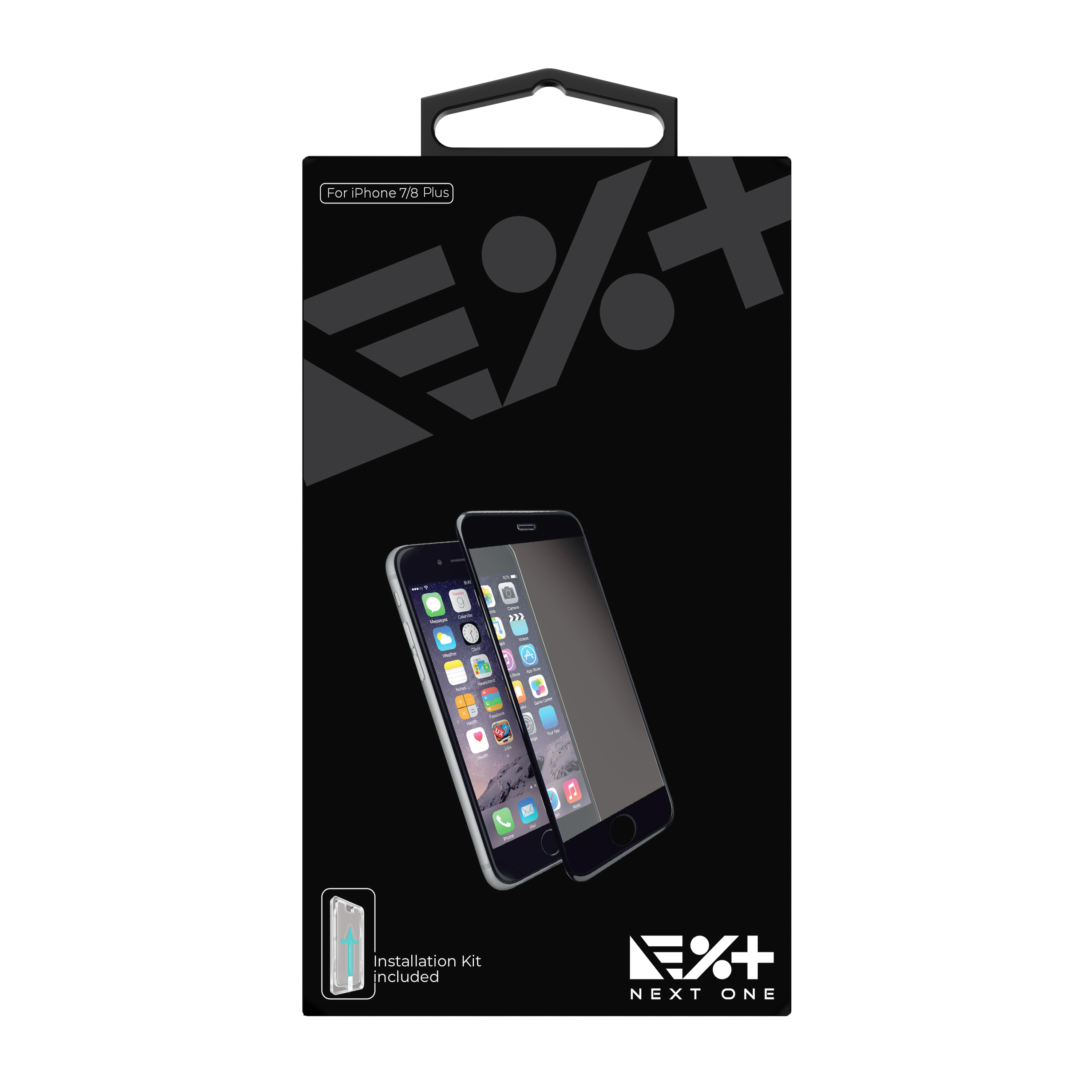 Folie din sticla 3D NOA pentru iPhone 7 Plus / 8 Plus