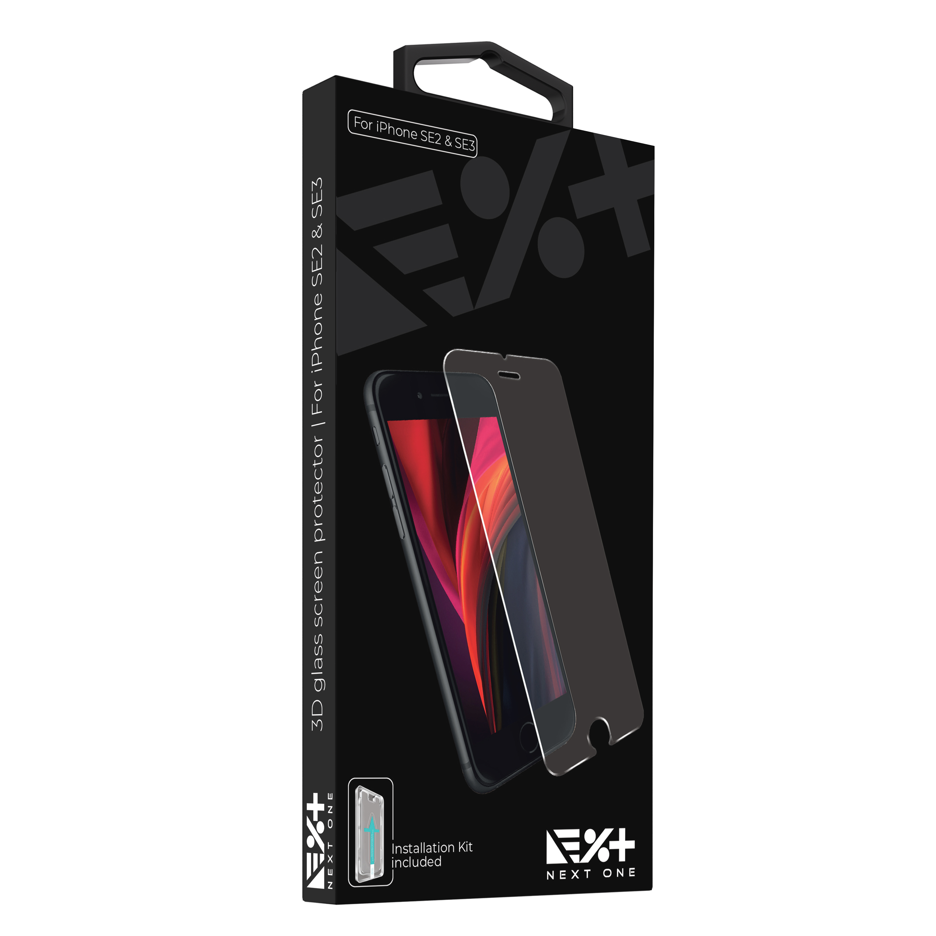 Folie din sticla 3D NOA pentru iPhone SE2/SE3
