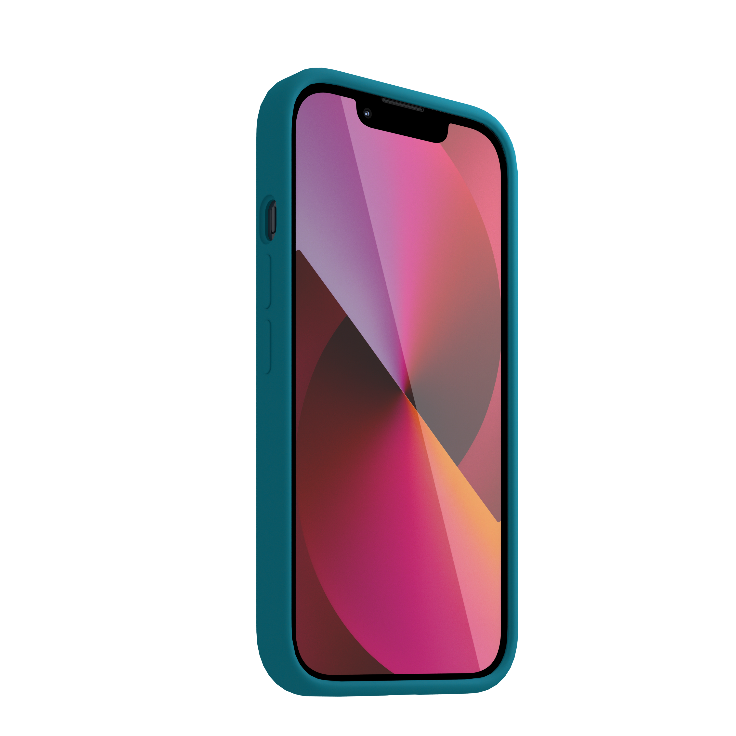 Husa NOA din silicon pentru iPhone 13 Mini | compatibila MagSafe, Verde