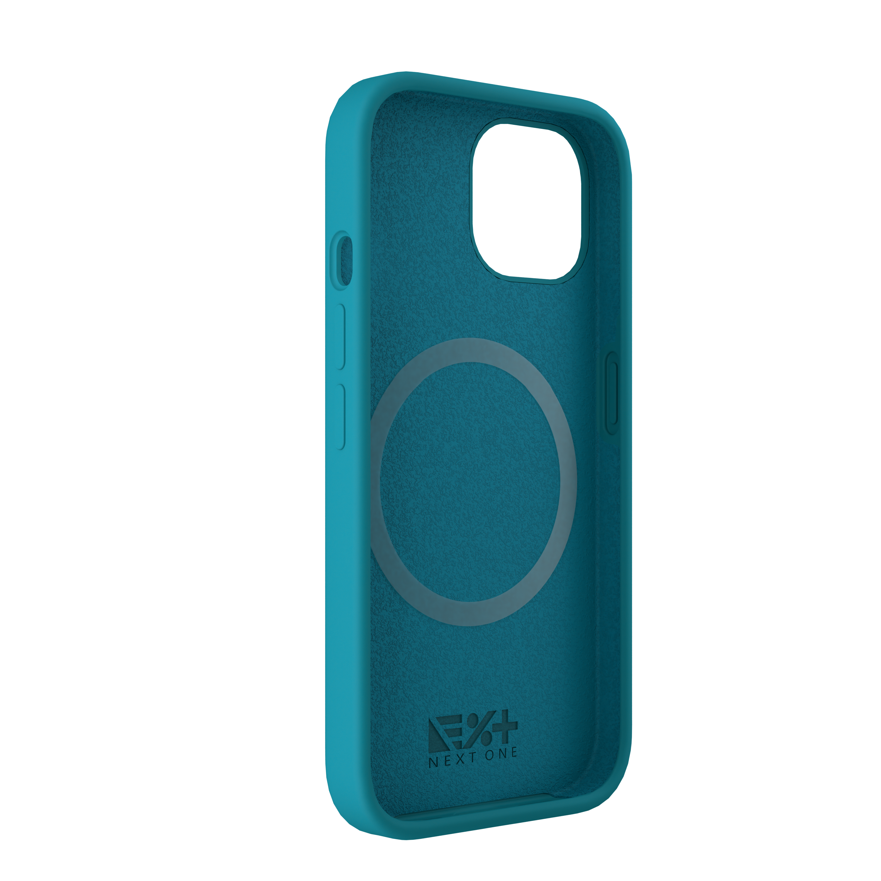 Husa NOA din silicon pentru iPhone 13 Mini | compatibila MagSafe, Verde