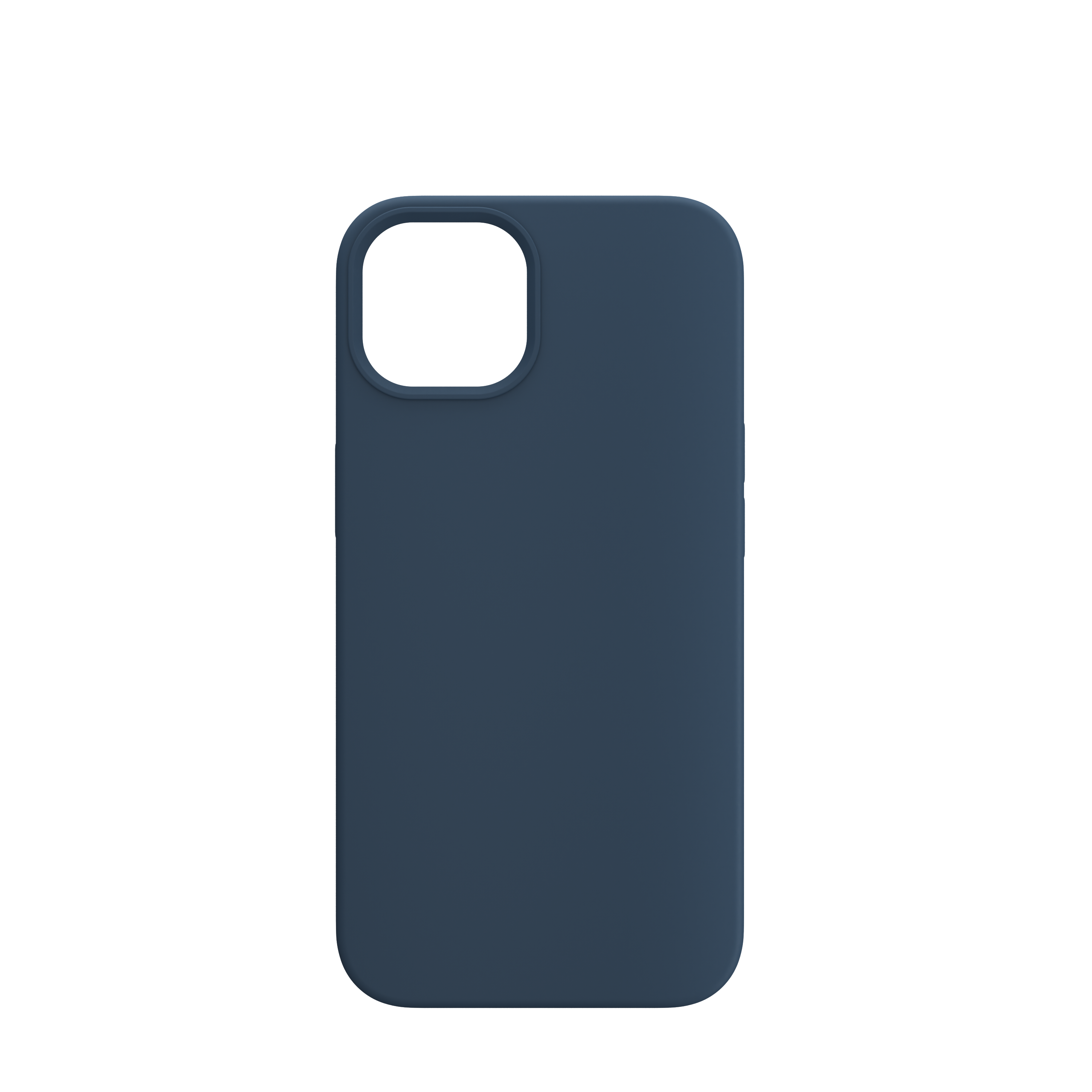 Husa din silicon NOA pentru iPhone 13 | compatibila MagSafe, Albastra