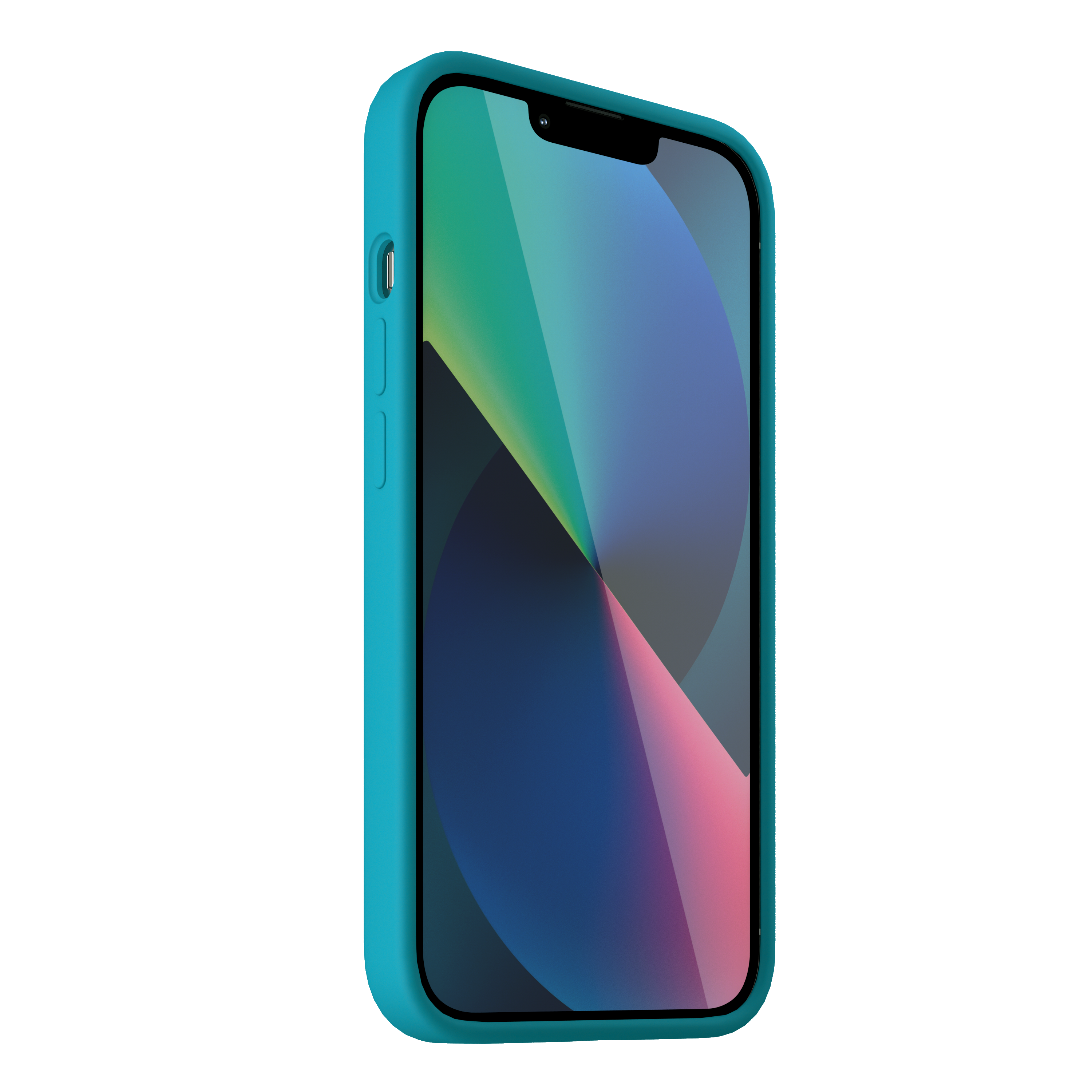 Husa din silicon NOA pentru iPhone 13 | compatibila MagSafe, Verde