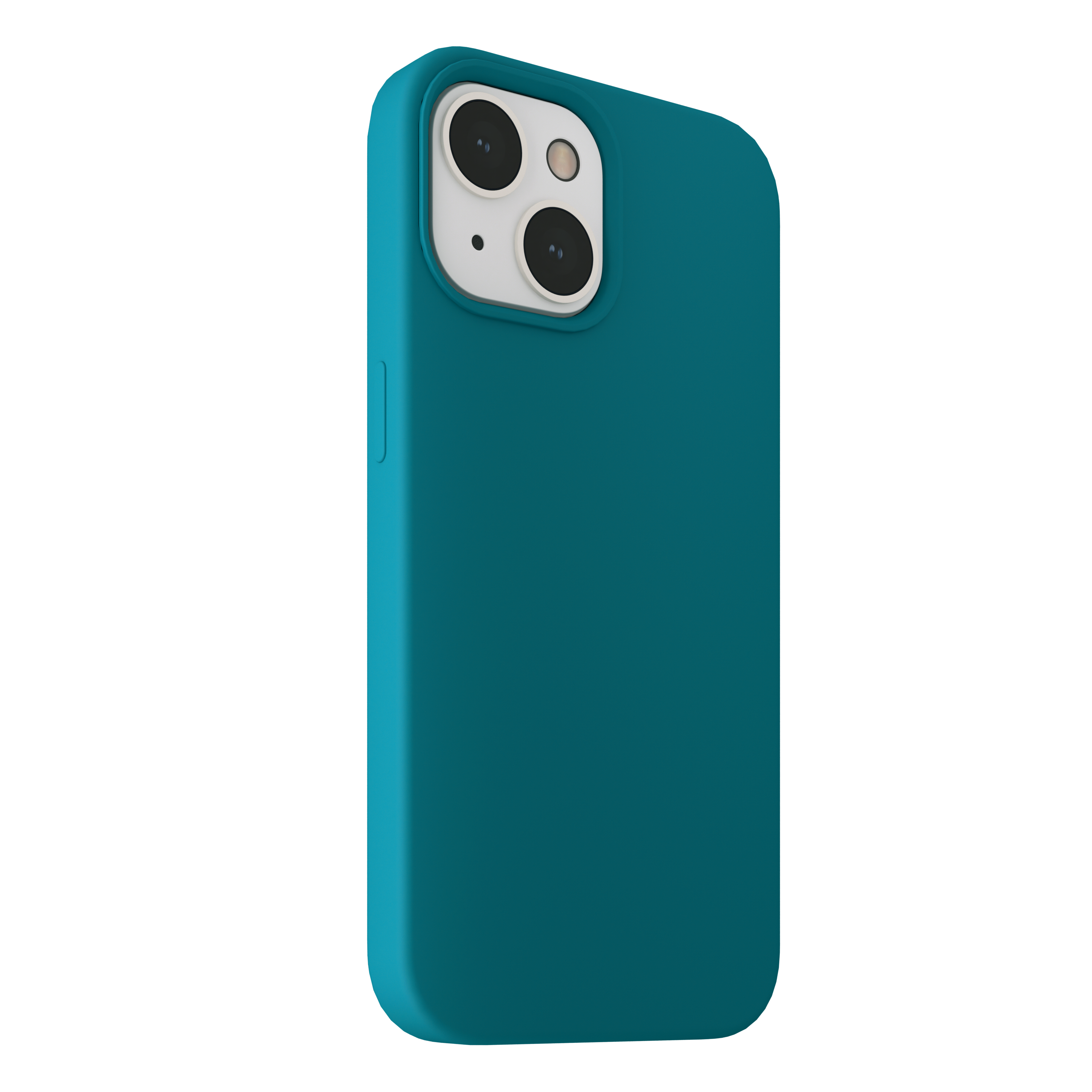 Husa din silicon NOA pentru iPhone 13 | compatibila MagSafe, Verde