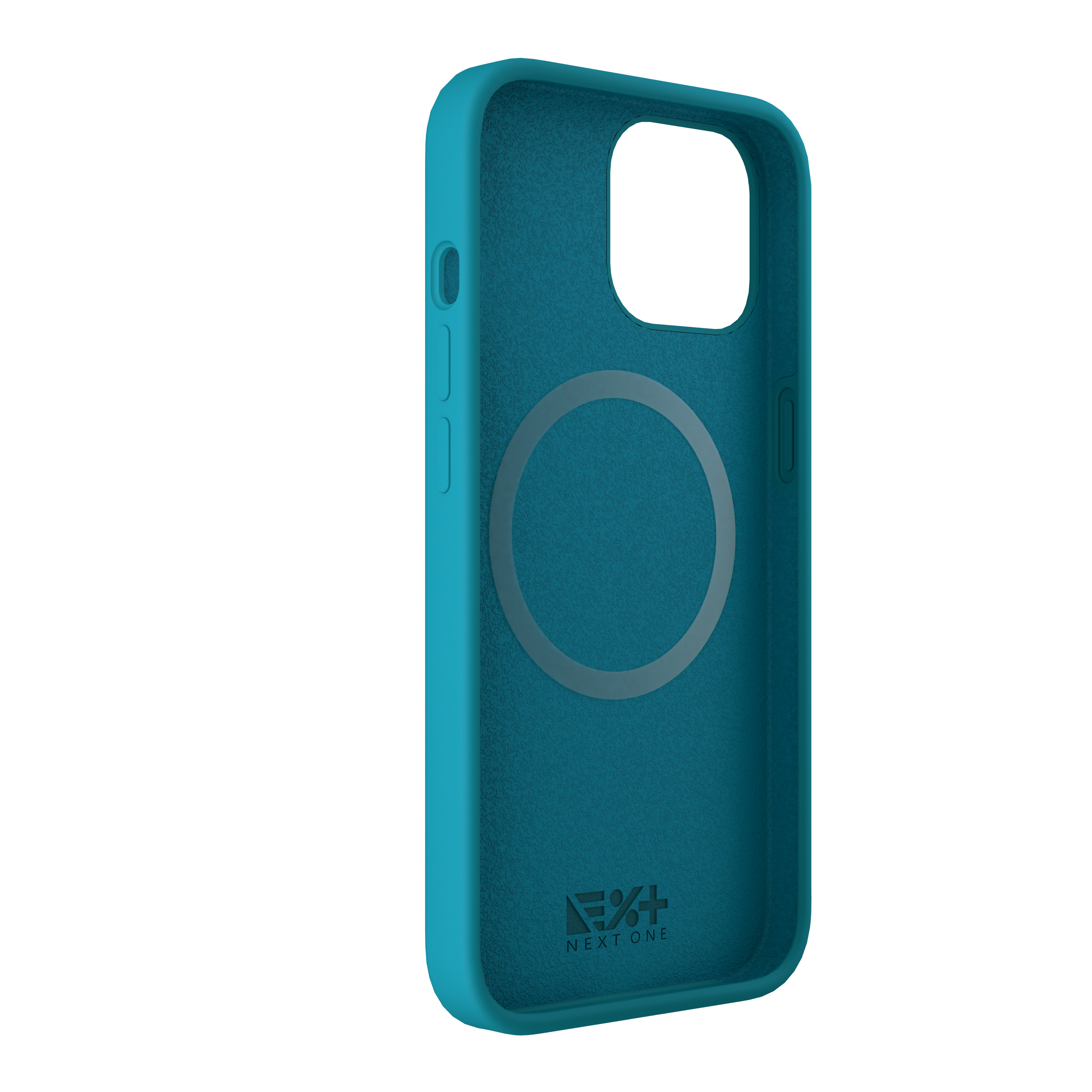 Husa din silicon NOA pentru iPhone 13 | compatibila MagSafe, Verde