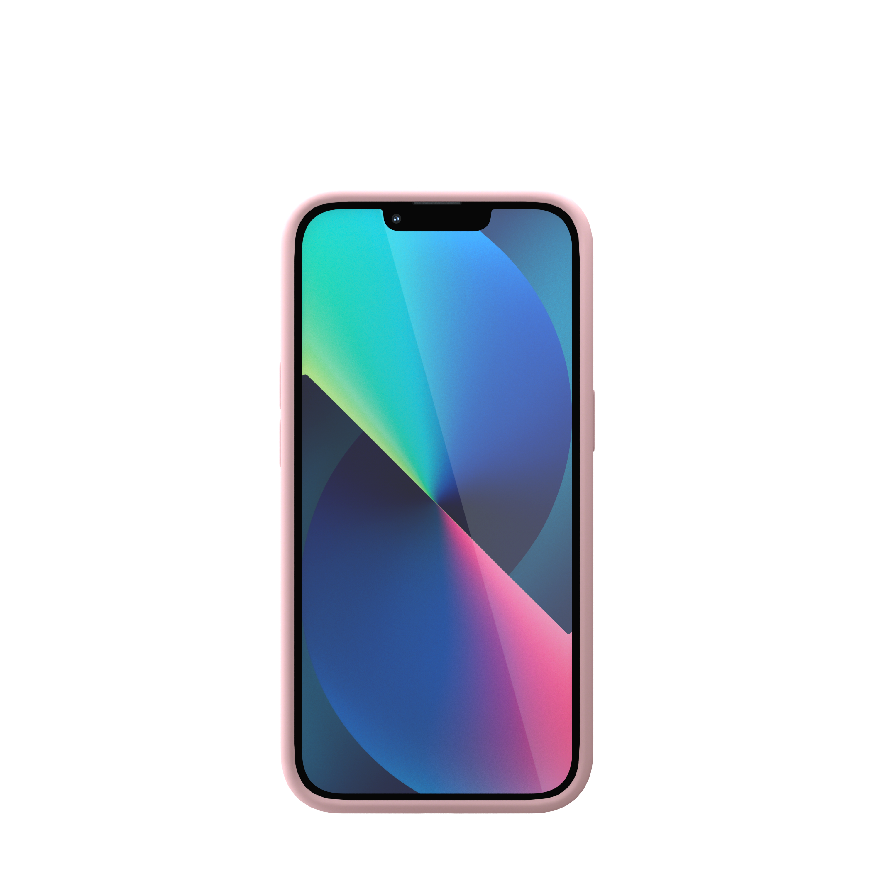 Husa din silicon NOA pentru iPhone 13 | compatibila MagSafe, Roz