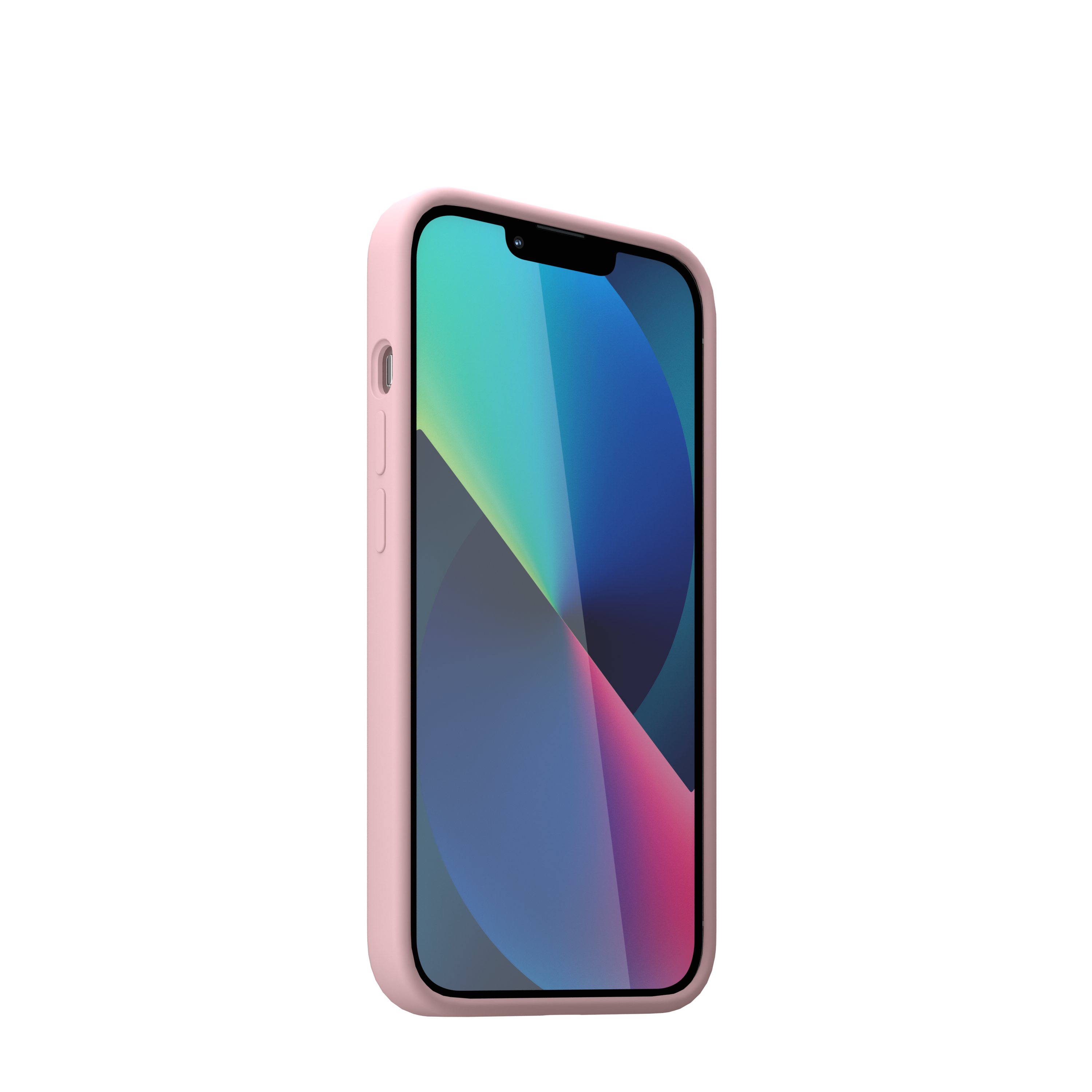 Husa din silicon NOA pentru iPhone 13 | compatibila MagSafe, Roz