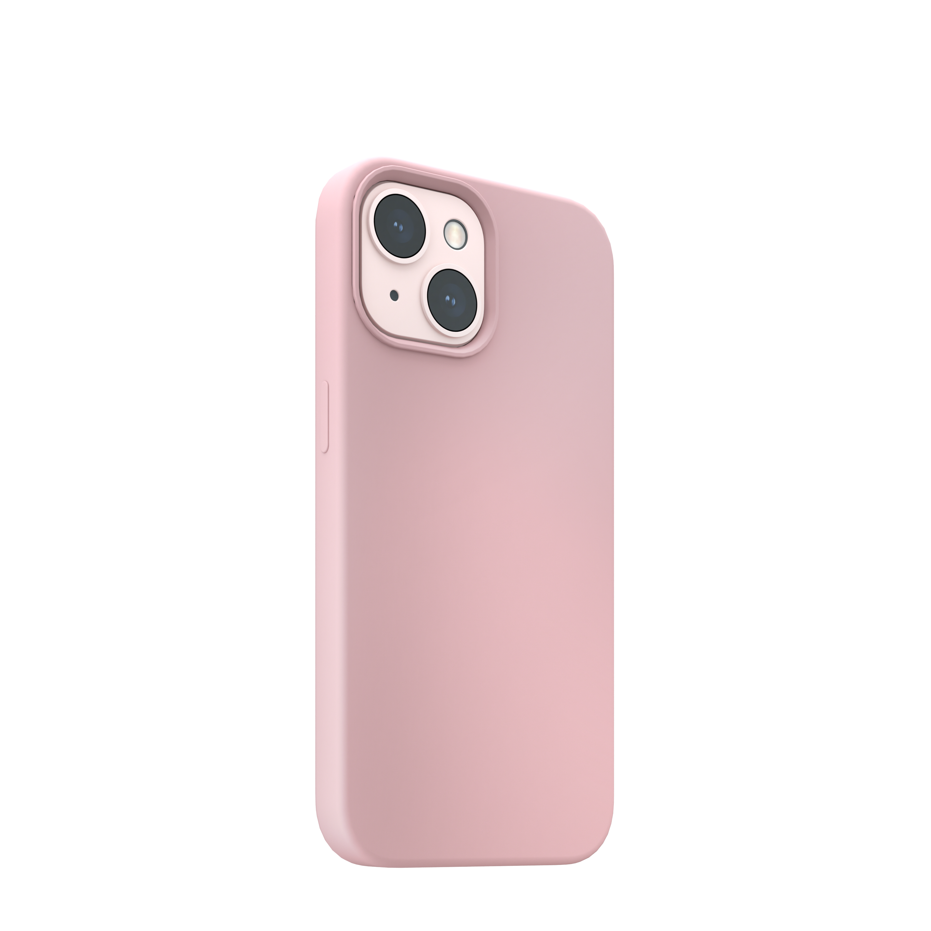 Husa din silicon NOA pentru iPhone 13 | compatibila MagSafe, Roz