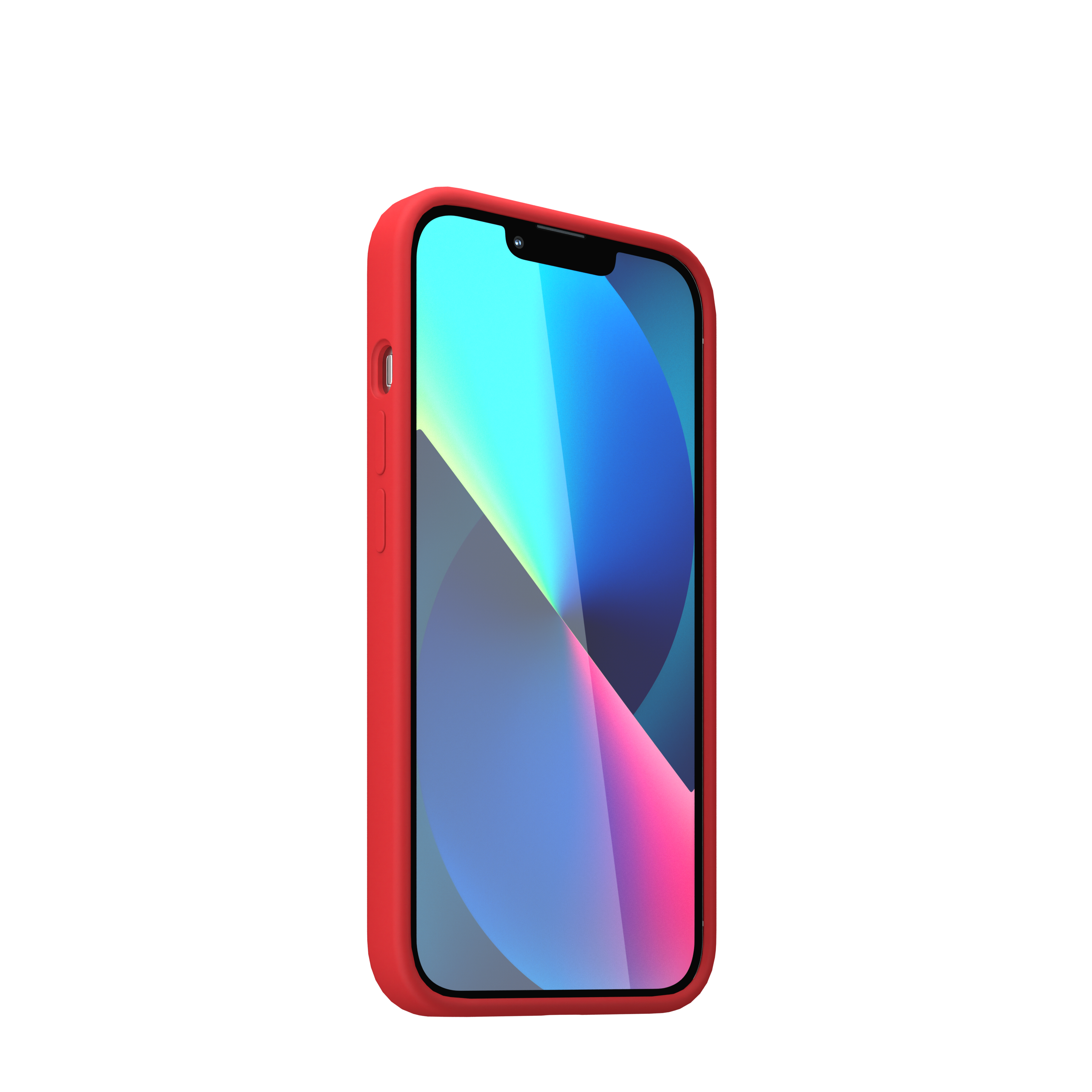 Husa din silicon NOA pentru iPhone 13 | compatibila MagSafe, Rosu