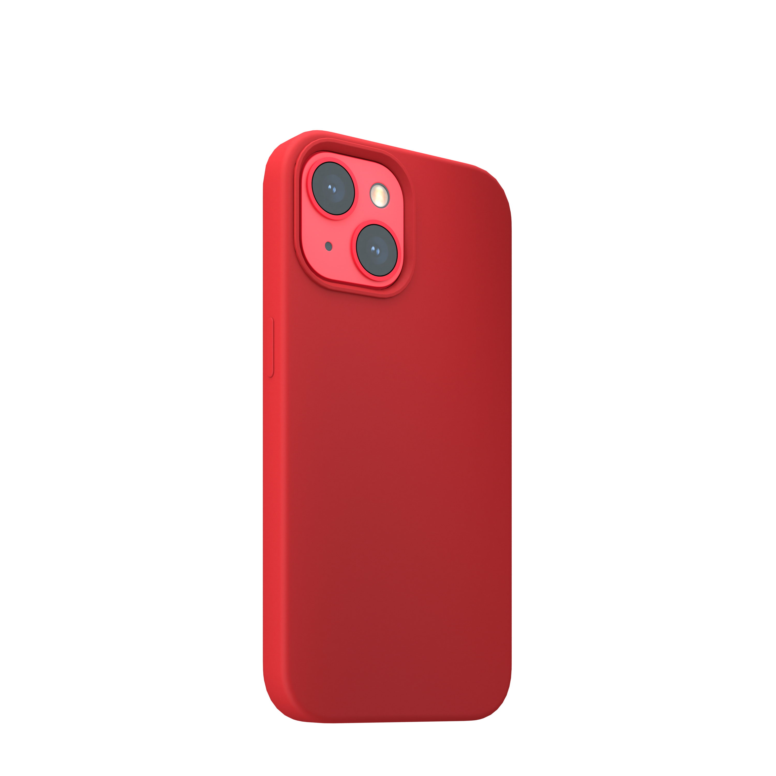 Husa din silicon NOA pentru iPhone 13 | compatibila MagSafe, Rosu
