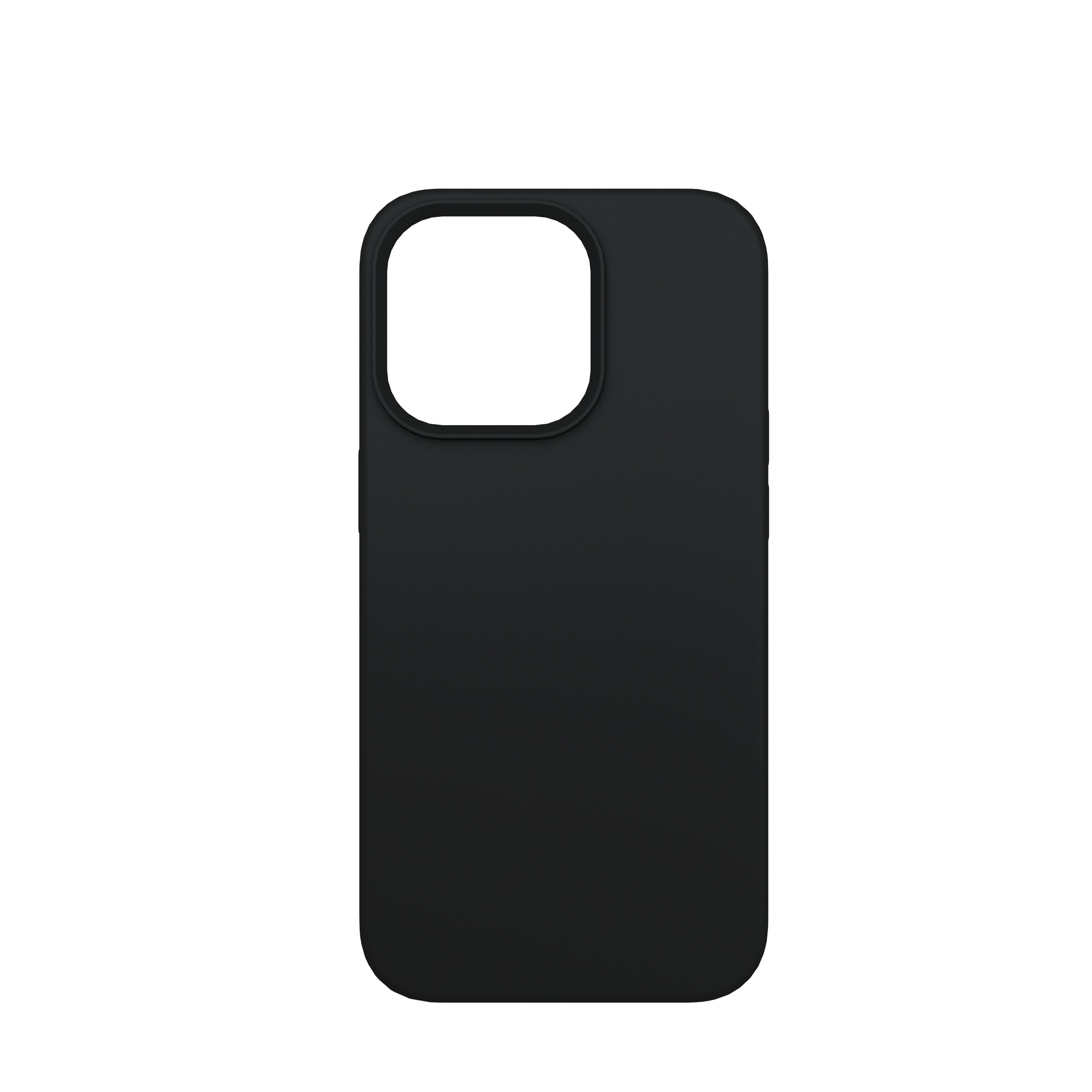 Husa NOA din silicon pentru iPhone 13 Pro | compatibila MagSafe, Neagra