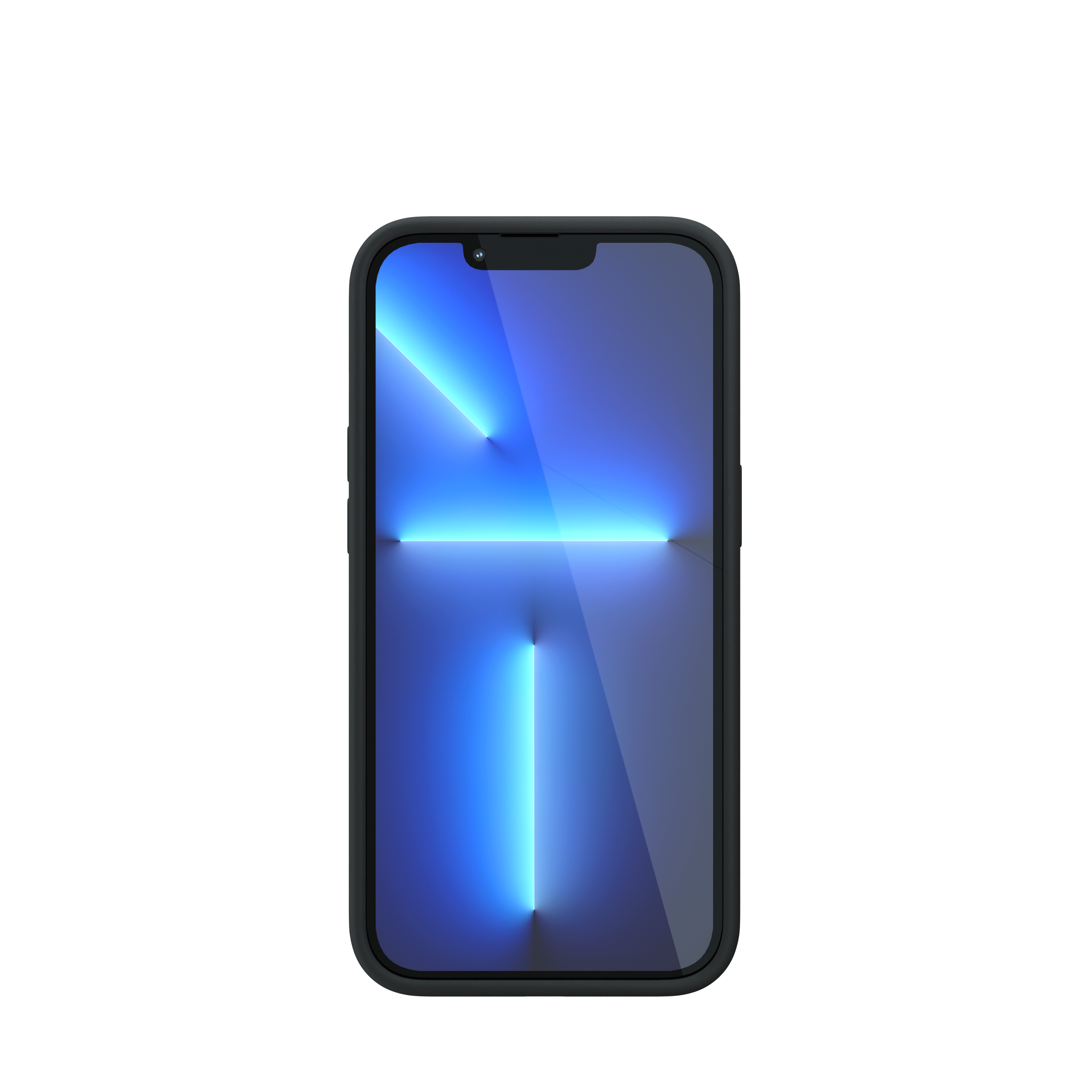 Husa NOA din silicon pentru iPhone 13 Pro | compatibila MagSafe, Neagra