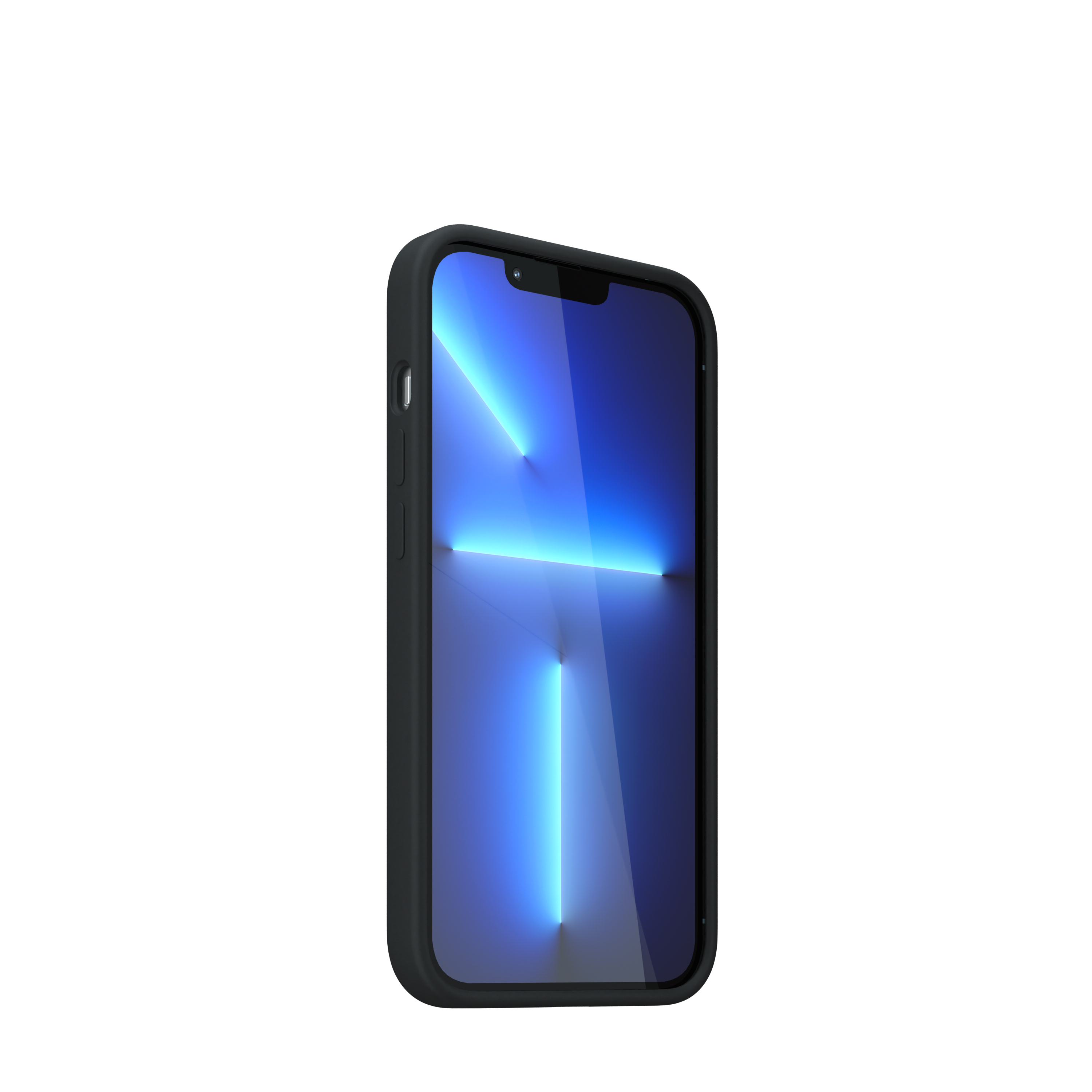 Husa NOA din silicon pentru iPhone 13 Pro | compatibila MagSafe, Neagra