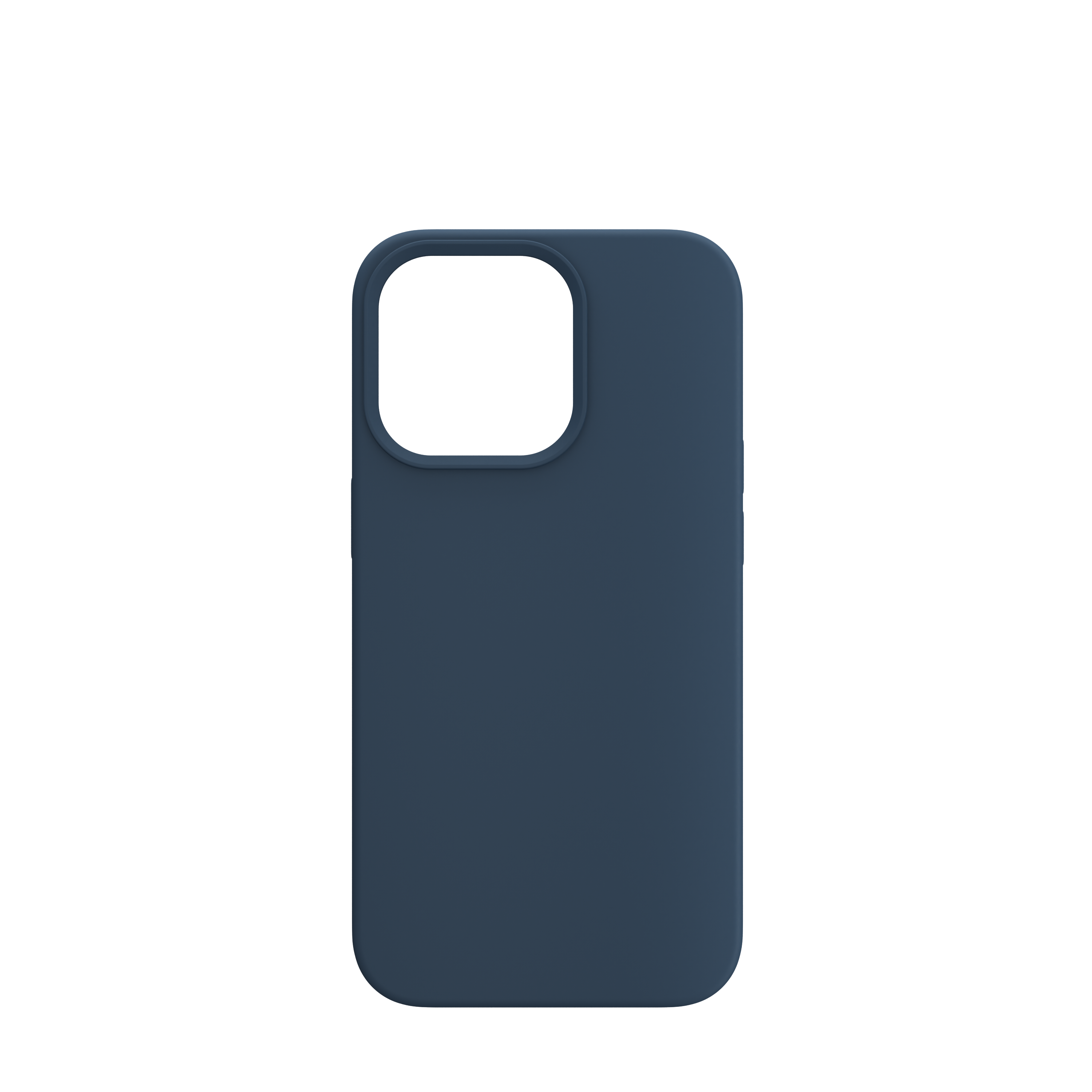 Husa NOA din silicon pentru iPhone 13 Pro | compatibila MagSafe, Albastra