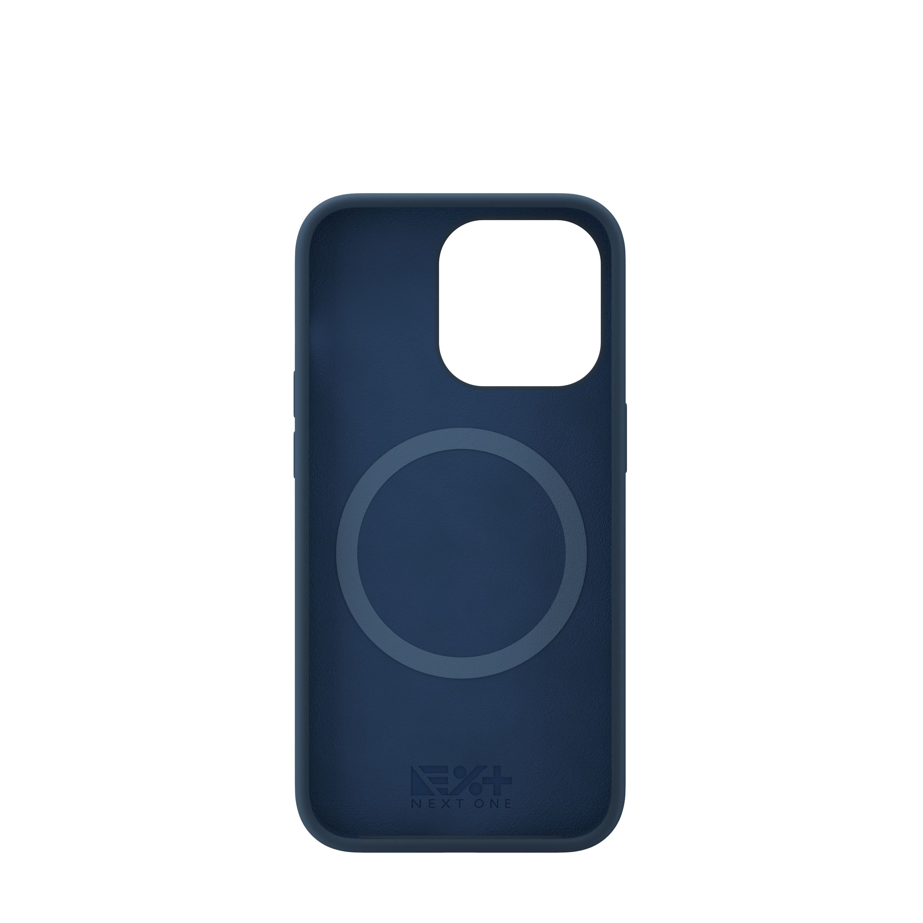 Husa NOA din silicon pentru iPhone 13 Pro | compatibila MagSafe, Albastra