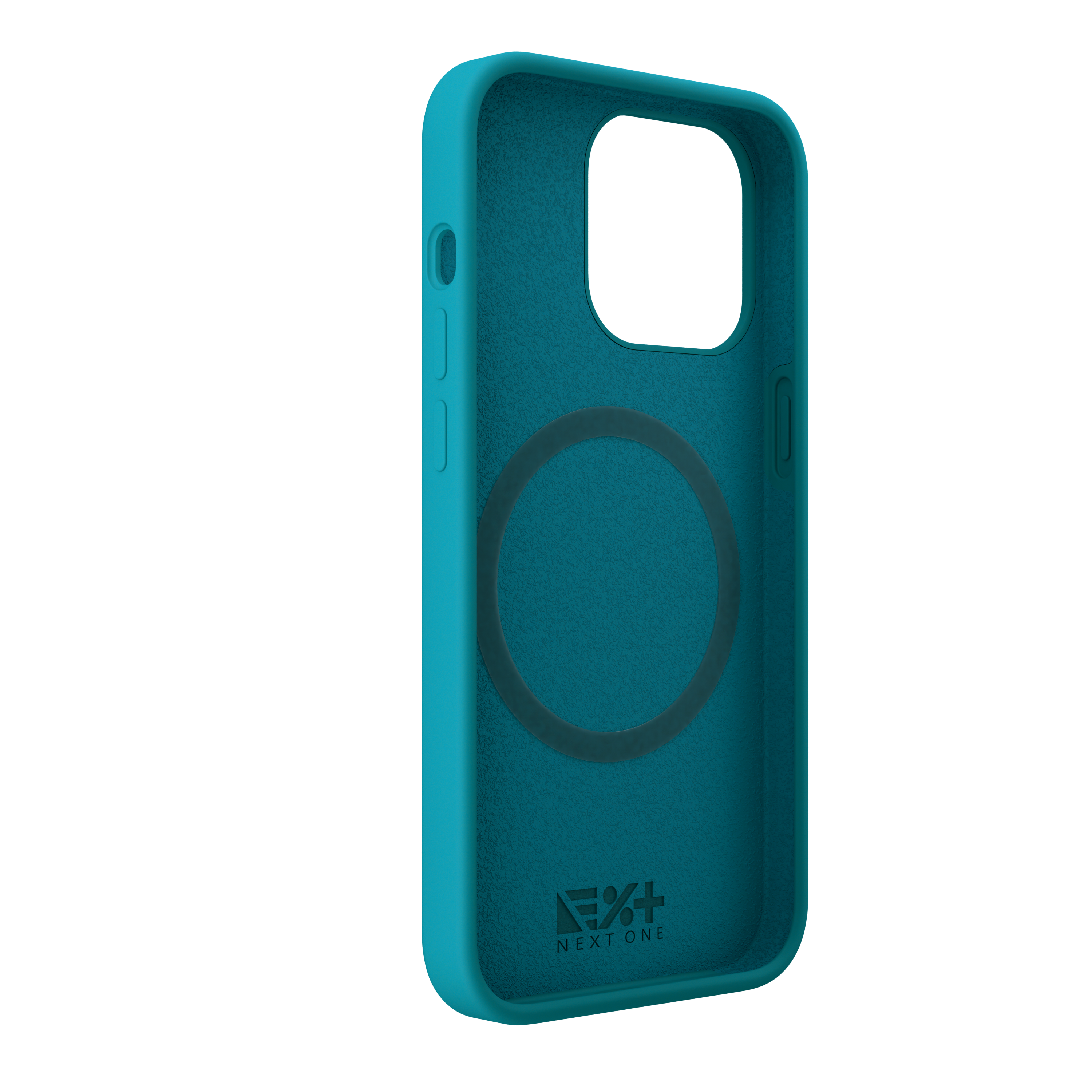 Husa NOA din silicon pentru iPhone 13 Pro | compatibila MagSafe, Verde