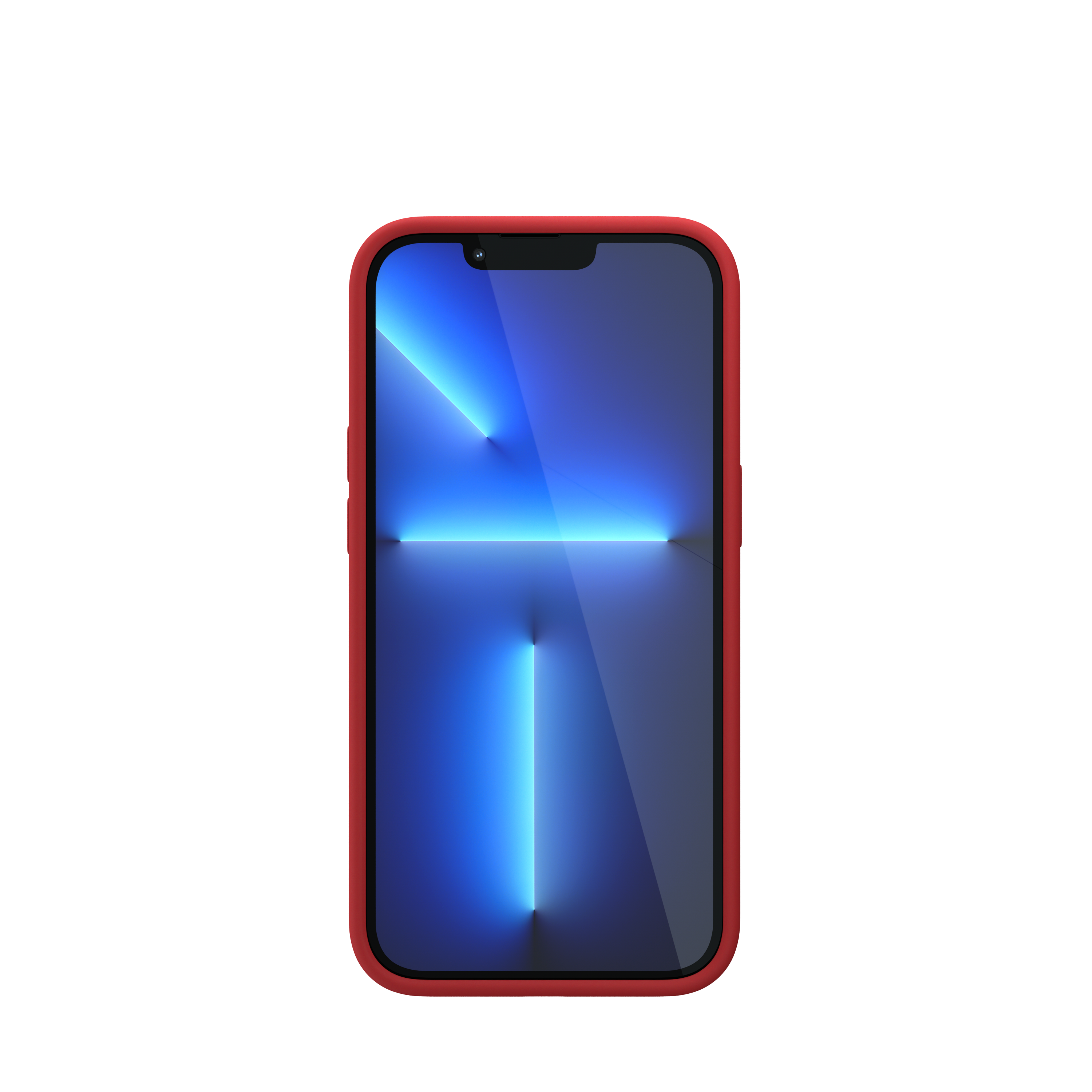 Husa NOA din silicon pentru iPhone 13 Pro | compatibila MagSafe, Rosie