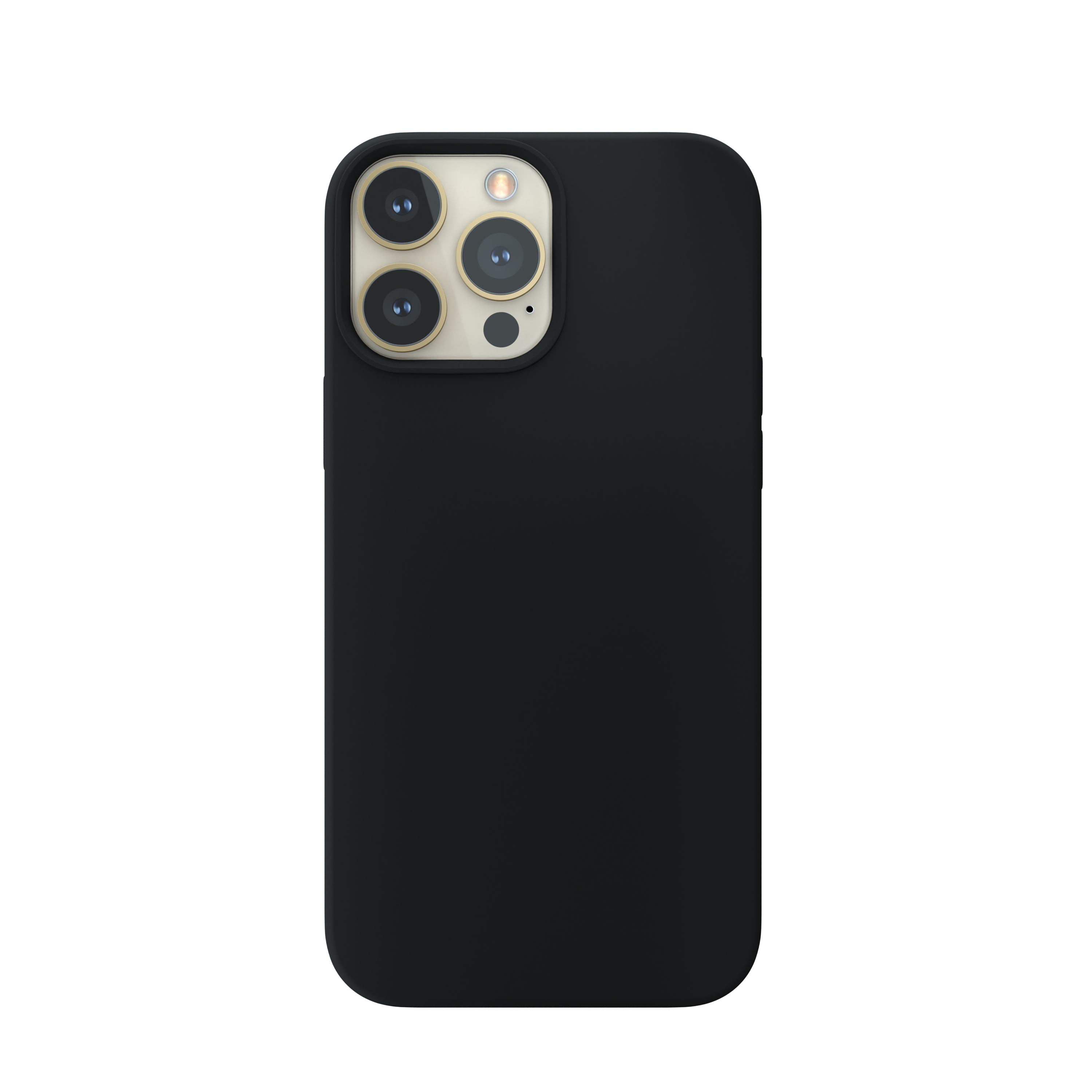 Husa din silicon NOA pentru iPhone 13 Pro Max | compatibila MagSafe, Neagra