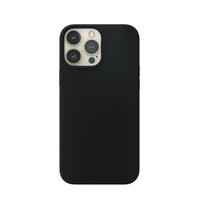 Husa din silicon NOA pentru iPhone 13 Pro Max | compatibila MagSafe, Neagra