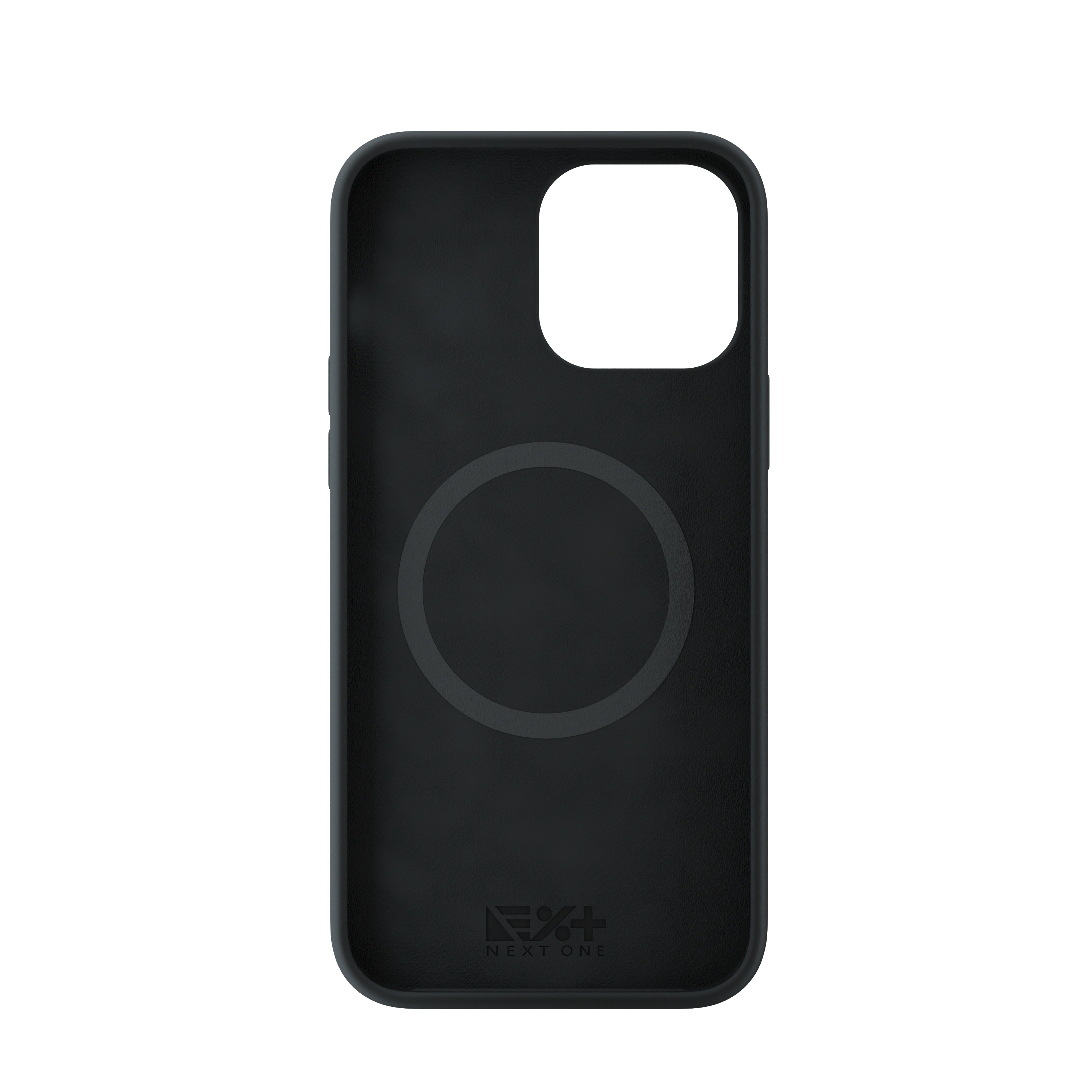 Husa din silicon NOA pentru iPhone 13 Pro Max | compatibila MagSafe, Neagra