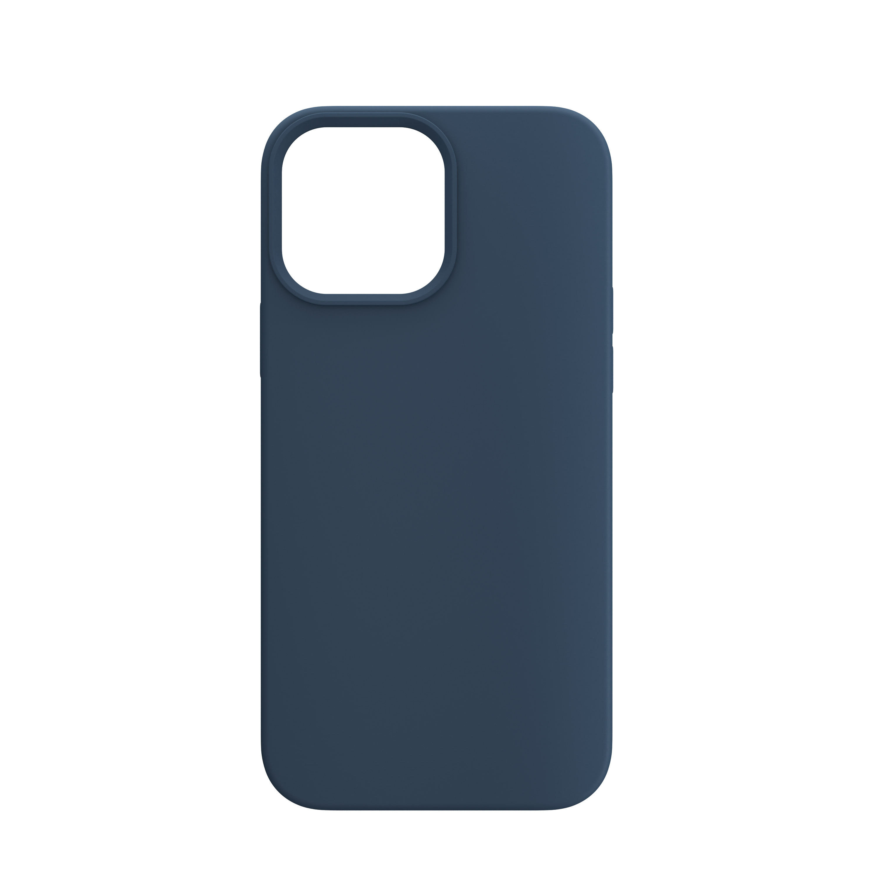 Husa din silicon NOA pentru iPhone 13 Pro Max | compatibila MagSafe, Albastra