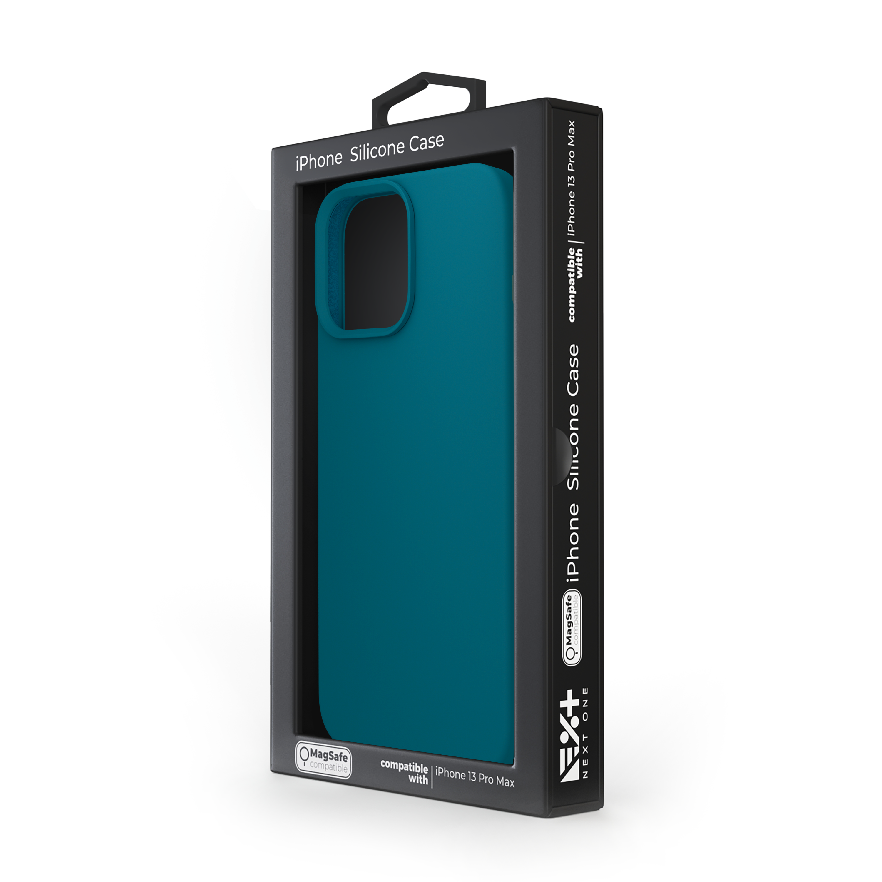 Husa din silicon NOA pentru iPhone 13 Pro Max | compatibila MagSafe, Verde
