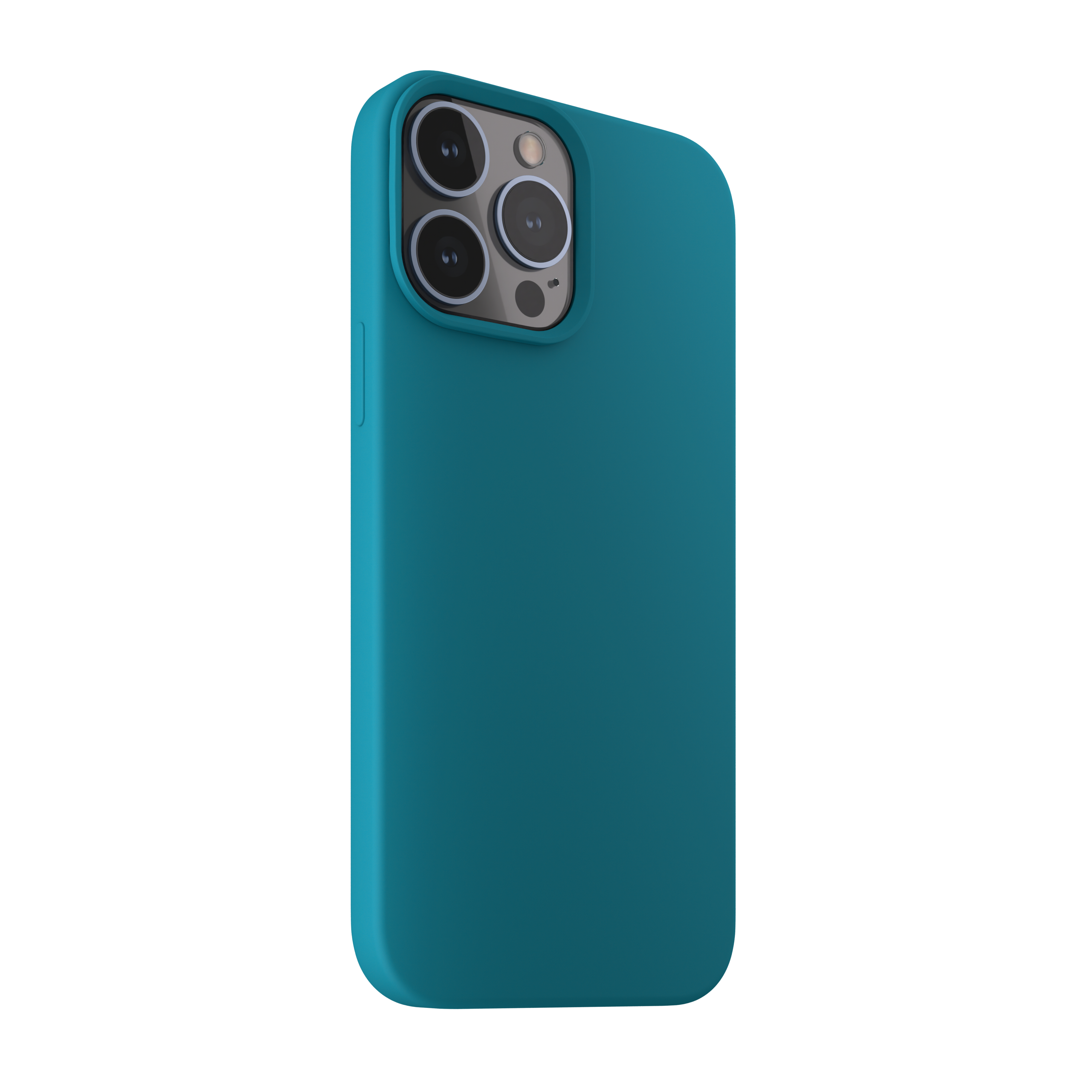 Husa din silicon NOA pentru iPhone 13 Pro Max | compatibila MagSafe, Verde