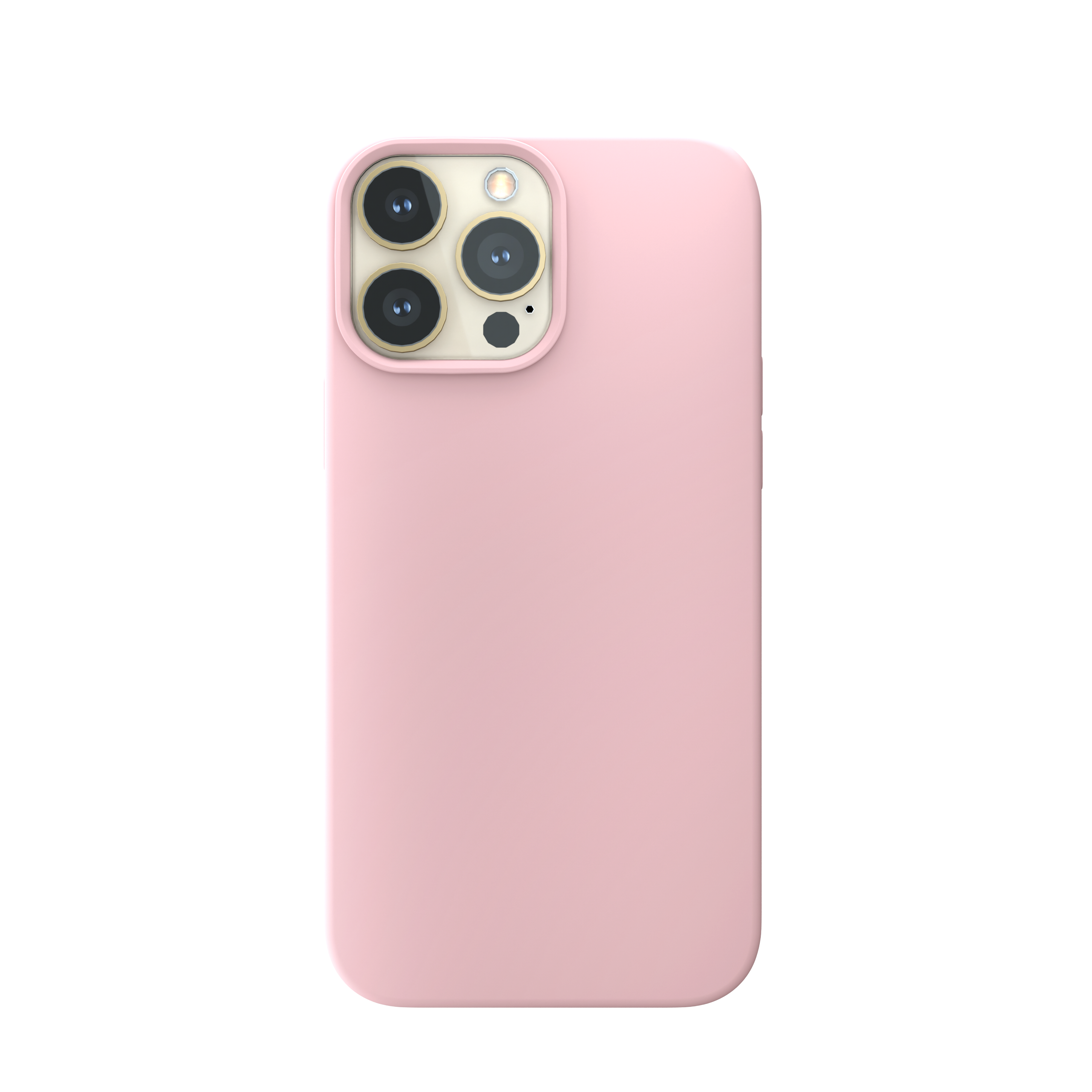 Husa din silicon NOA pentru iPhone 13 Pro Max | compatibila MagSafe, Roz