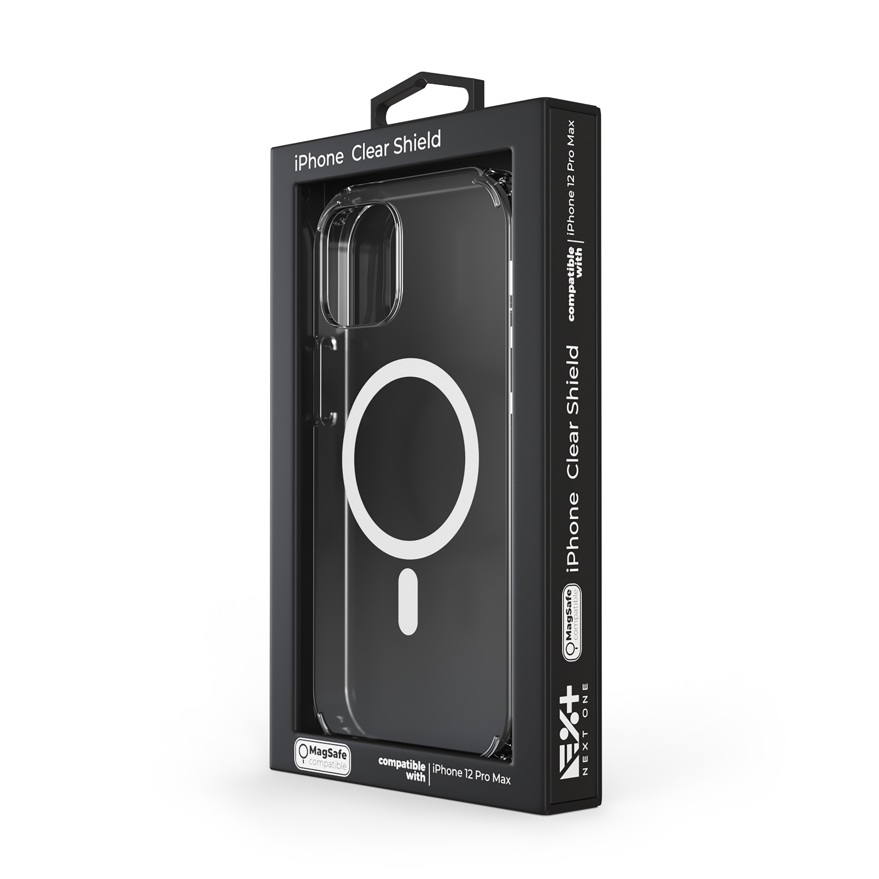 Husa transparenta NOA pentru iPhone 12 Pro Max | compatibila MagSafe