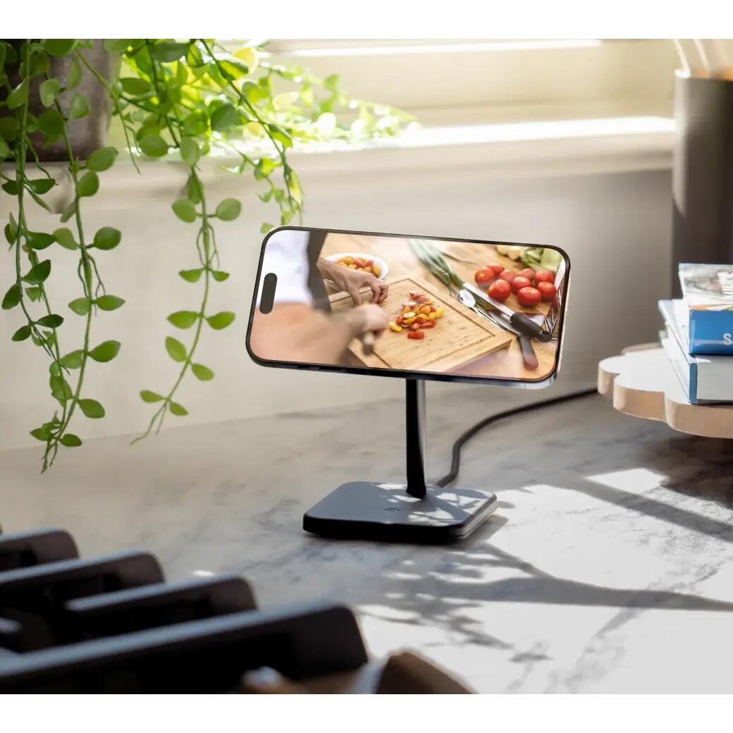 Statie de incarcare wireless HiRise 3Twelve South pentru iPhone, AirPods si Apple Watch | Negru