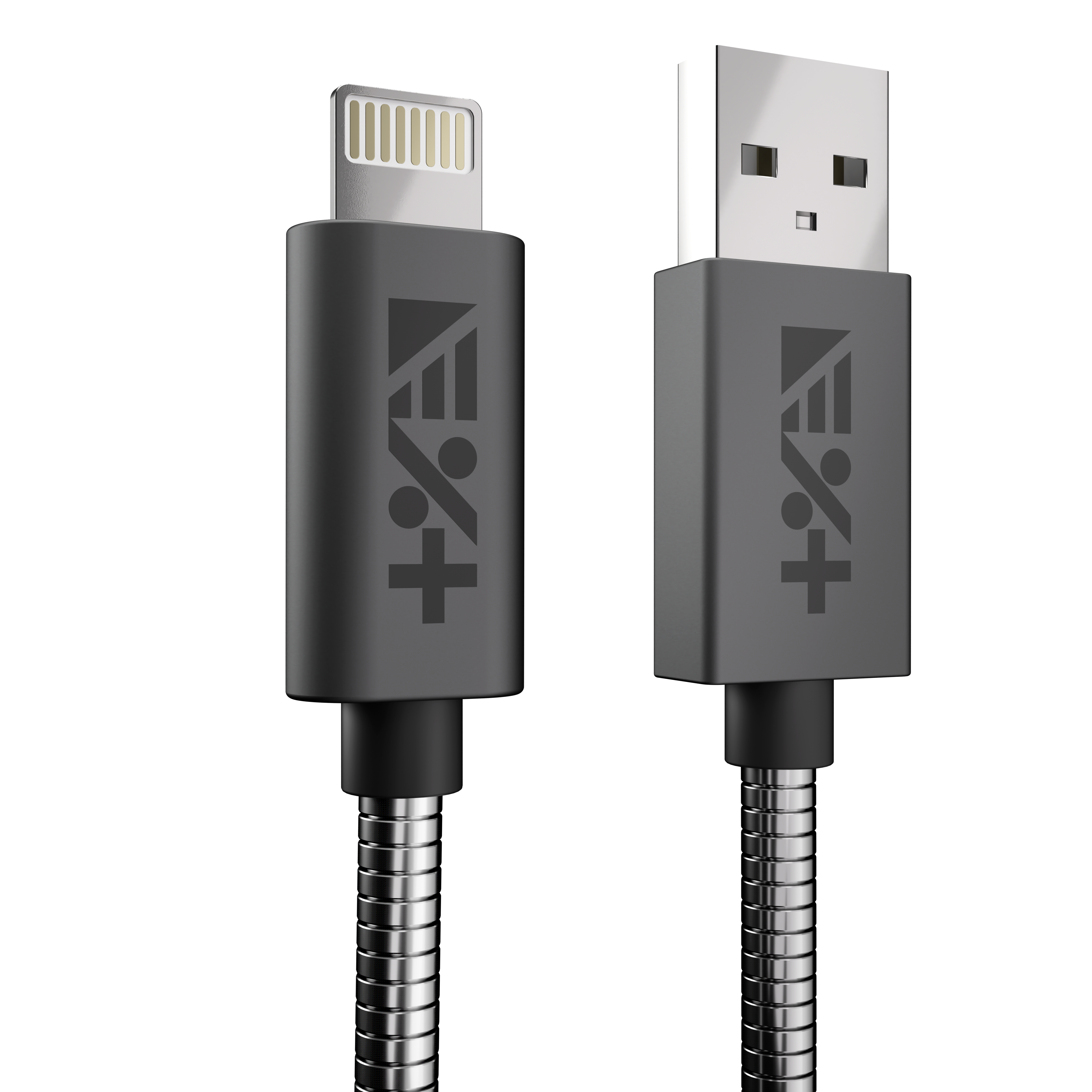 Cablu metalic Lightning USB-A NOA