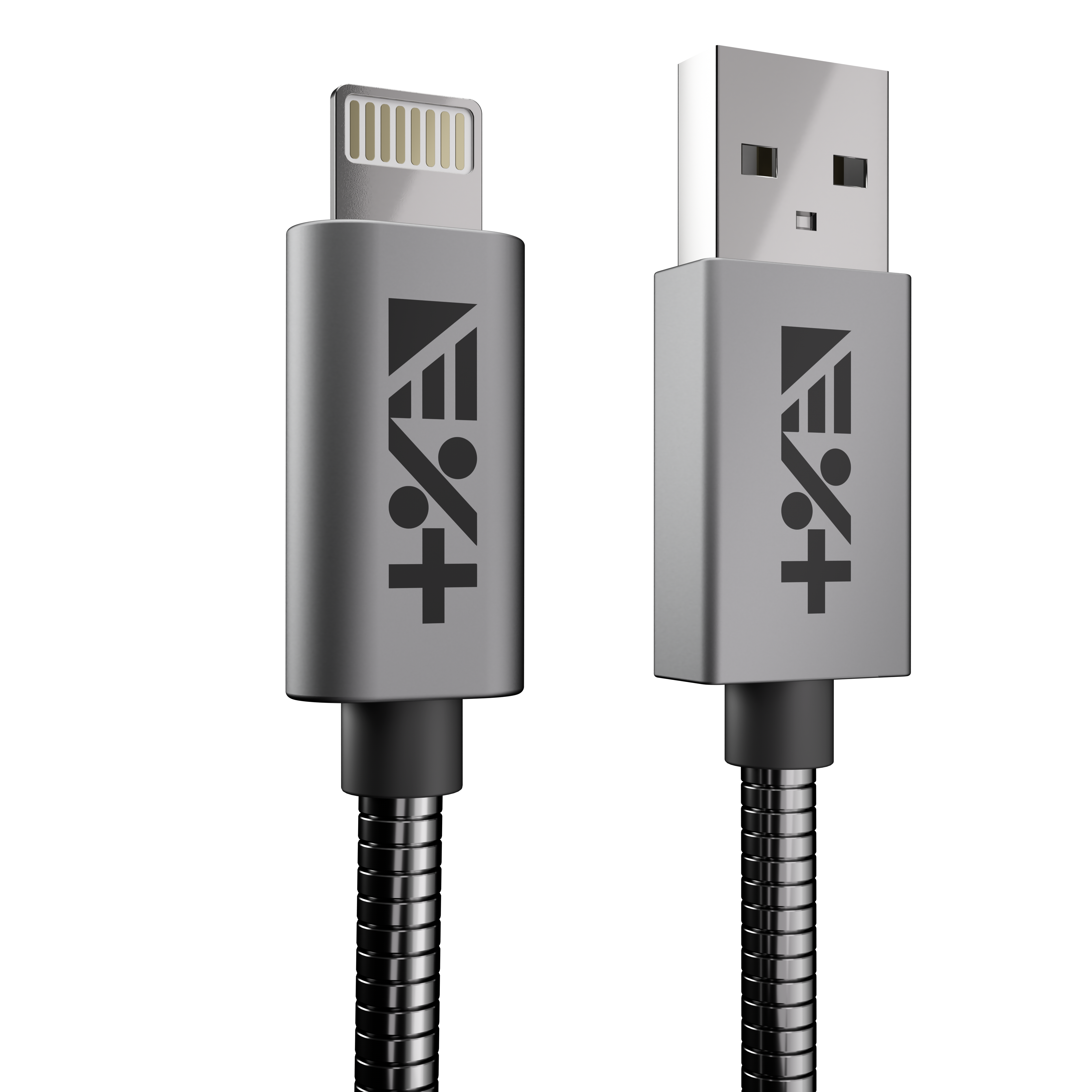 Cablu metalic Lightning USB-A NOA