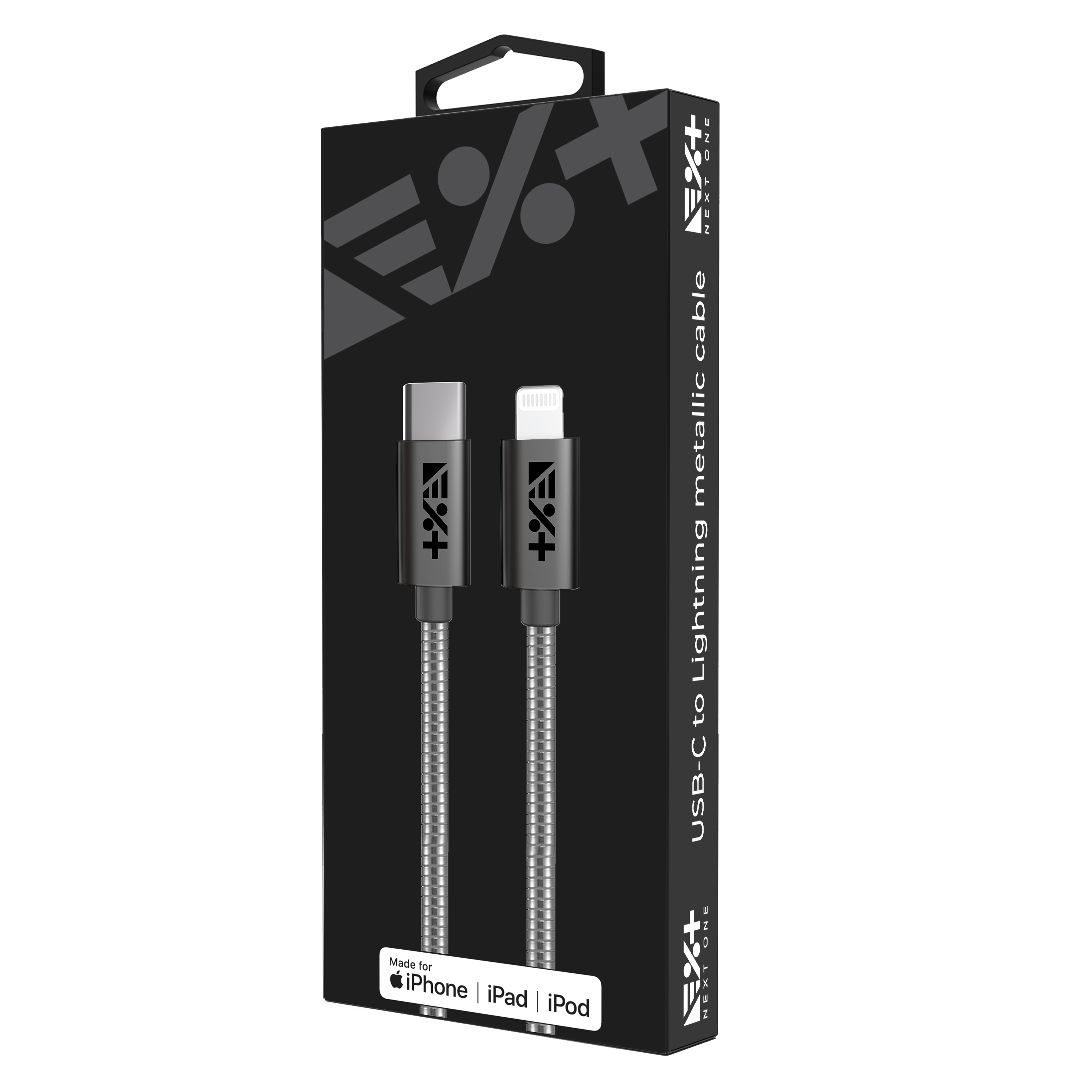 Cablu metalic USB-C - Lightning NOA
