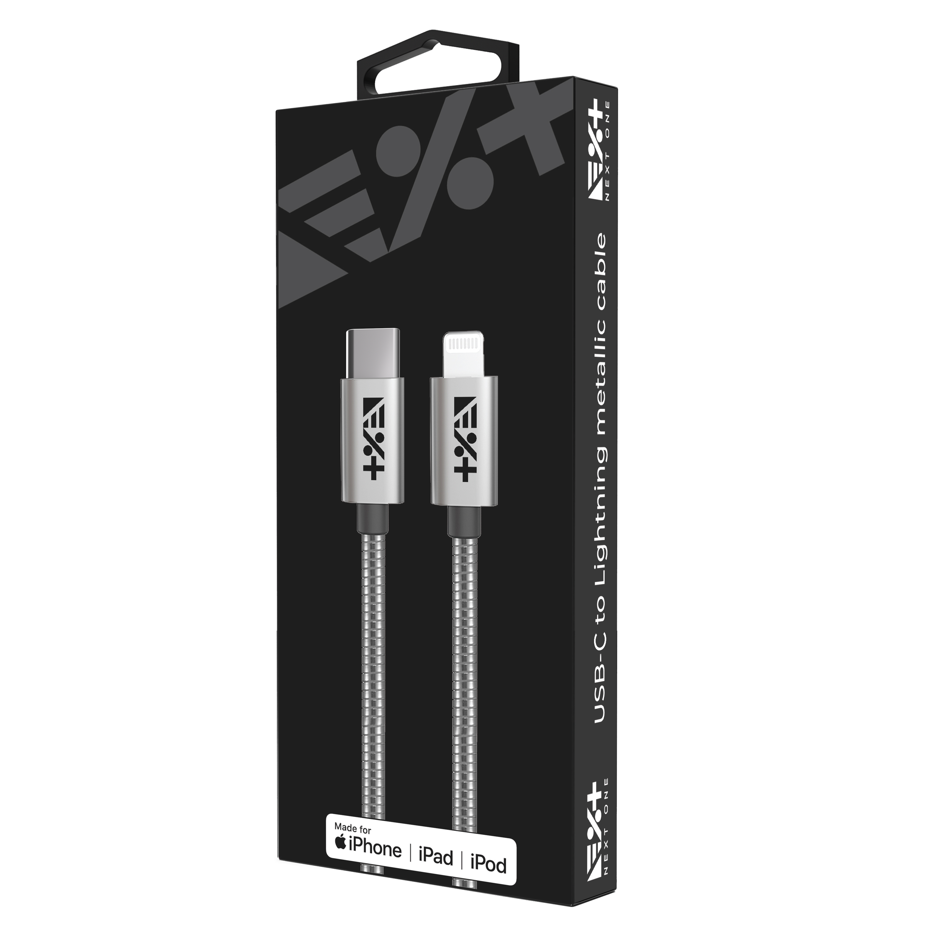 Cablu metalic USB-C - Lightning NOA